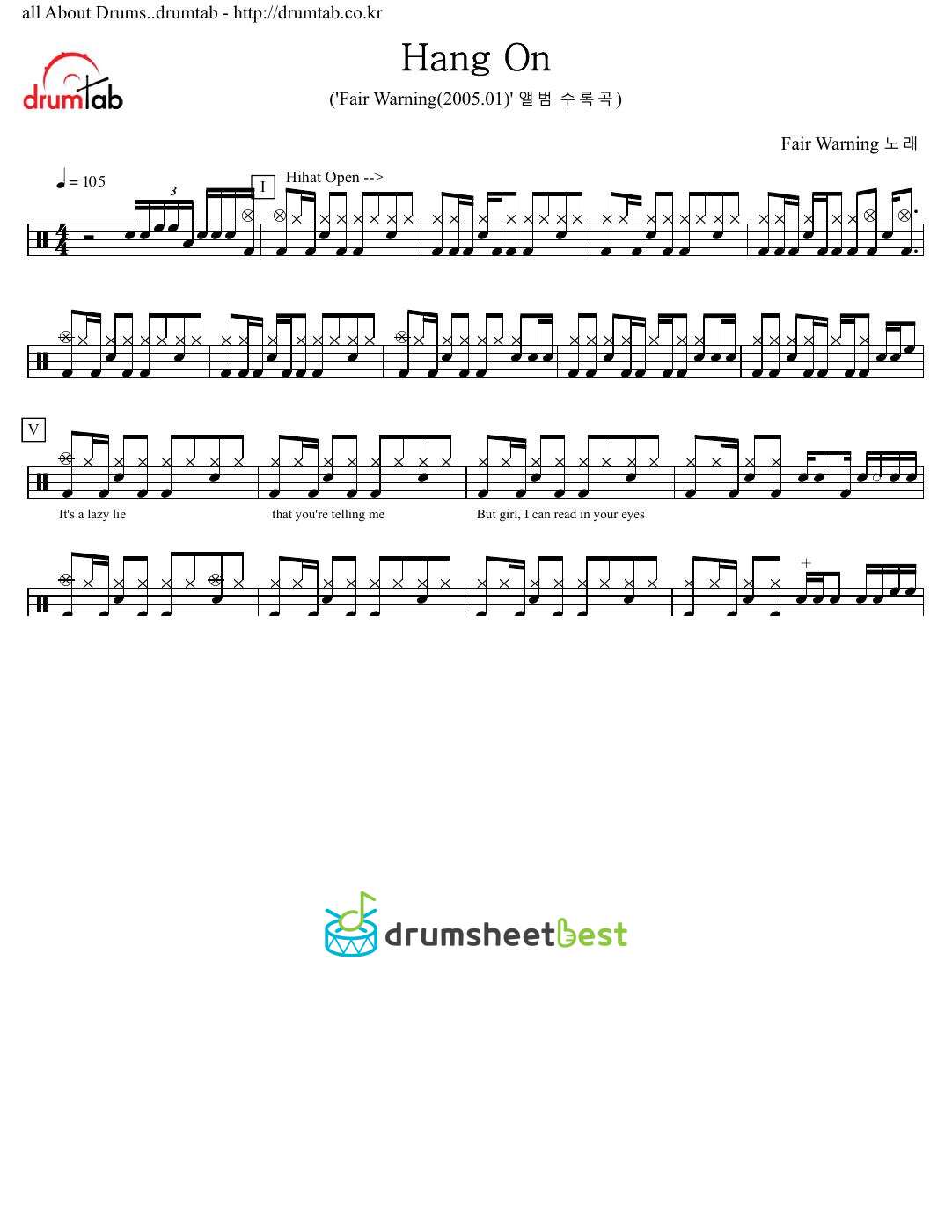 Hang On preview page 1