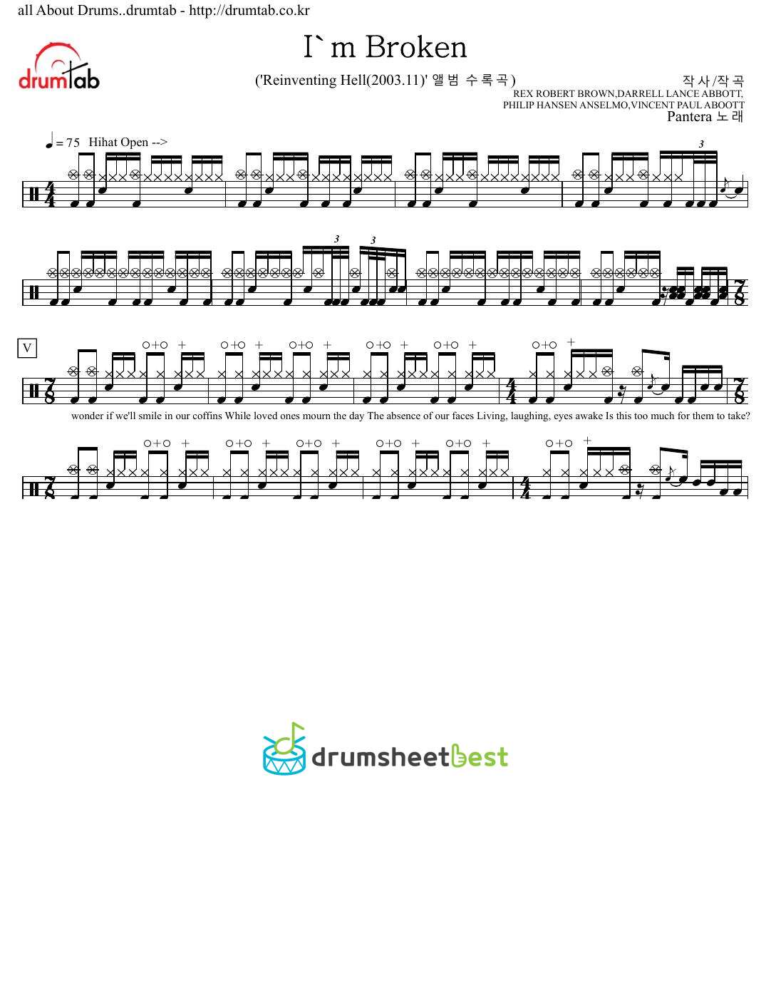 I'm Broken preview page 1