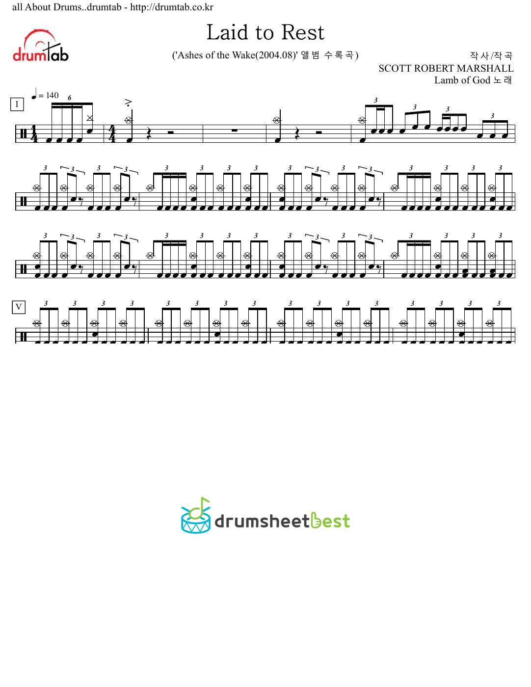 Laid To  Rest preview page 1