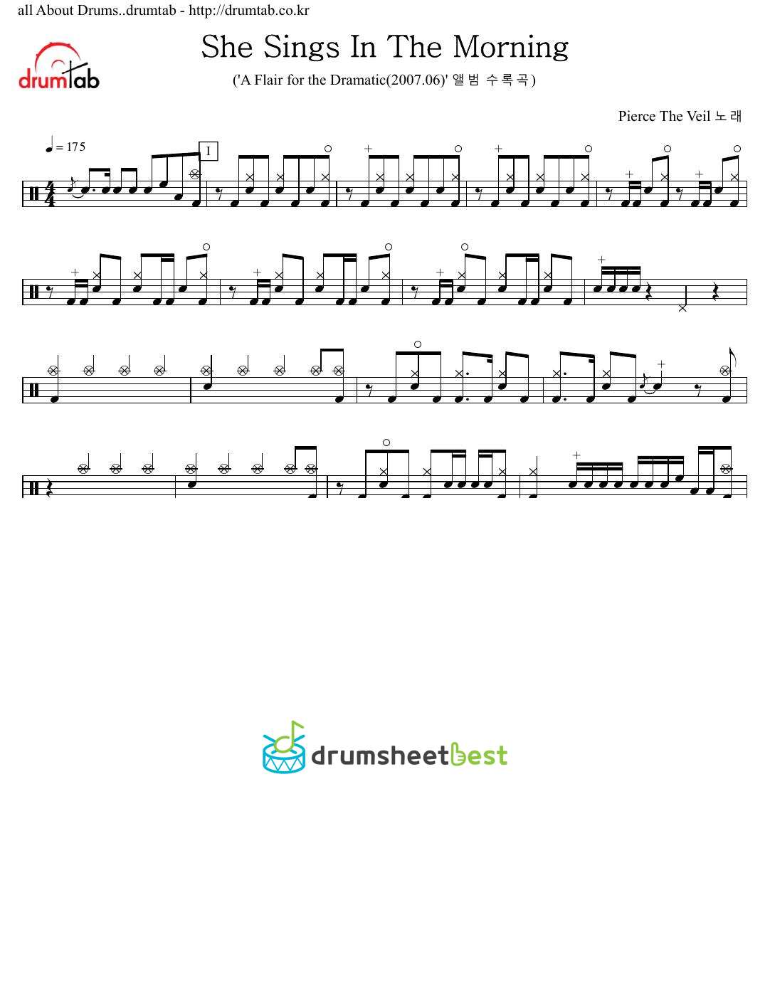 She Sings In The Morning preview page 1