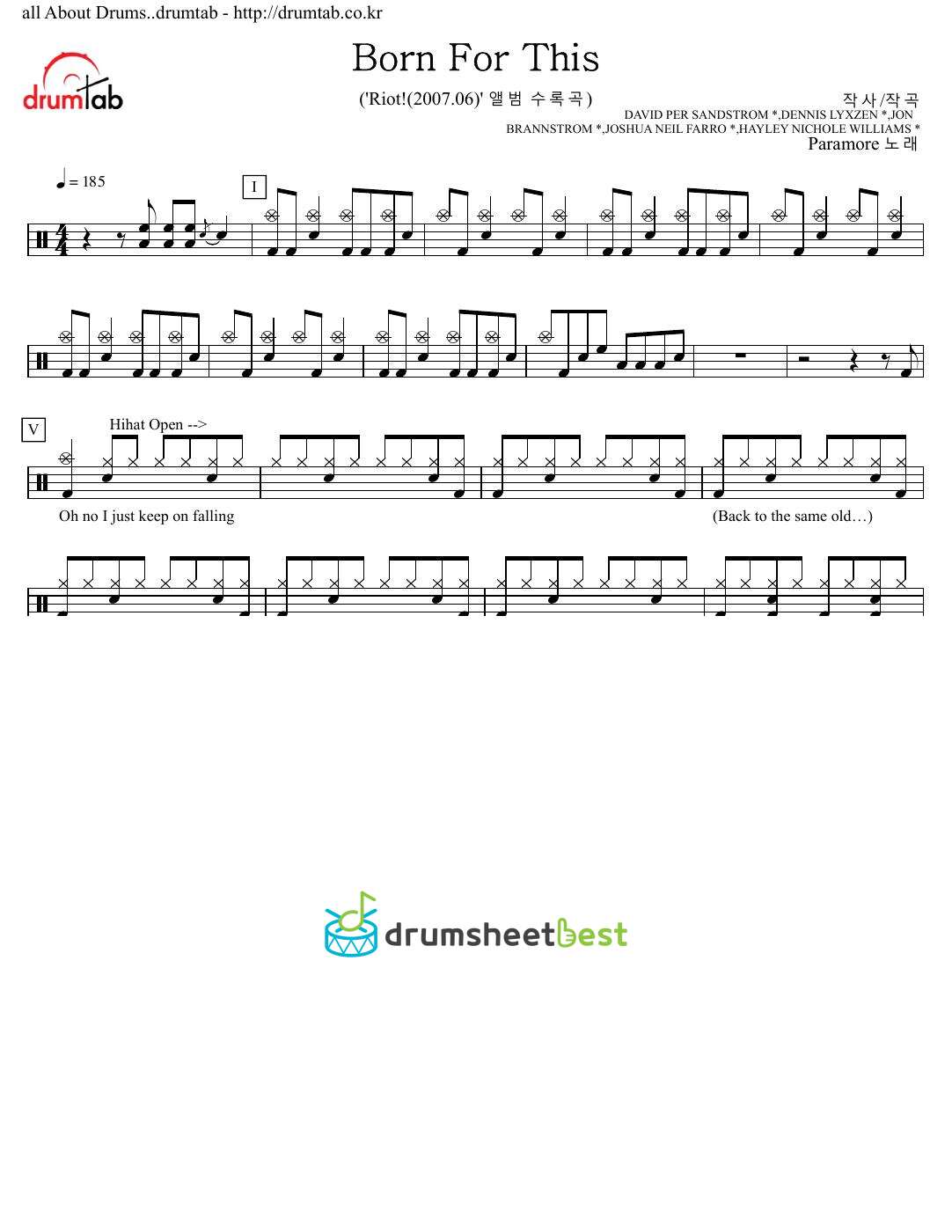 Born For This preview page 1