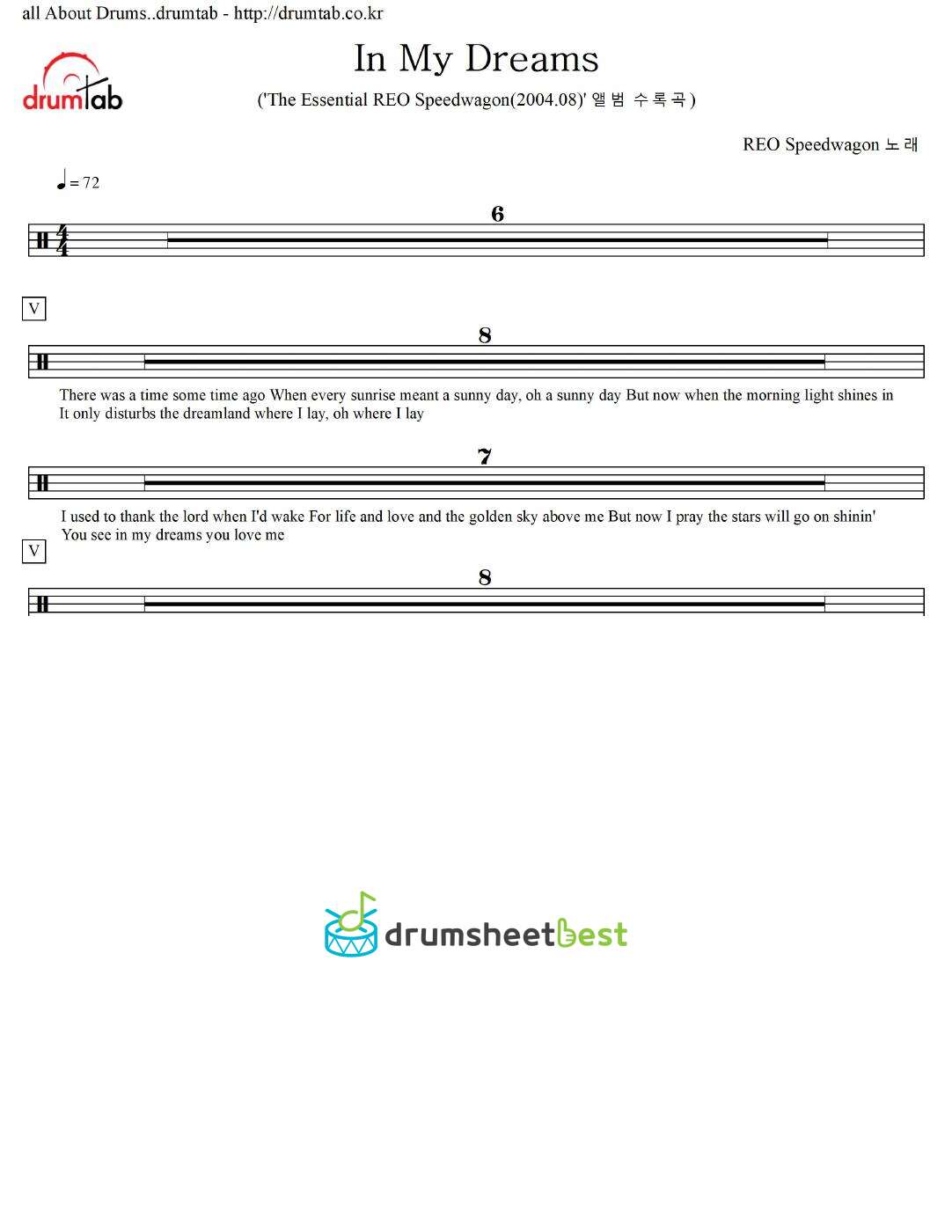 In My Dreams preview page 1