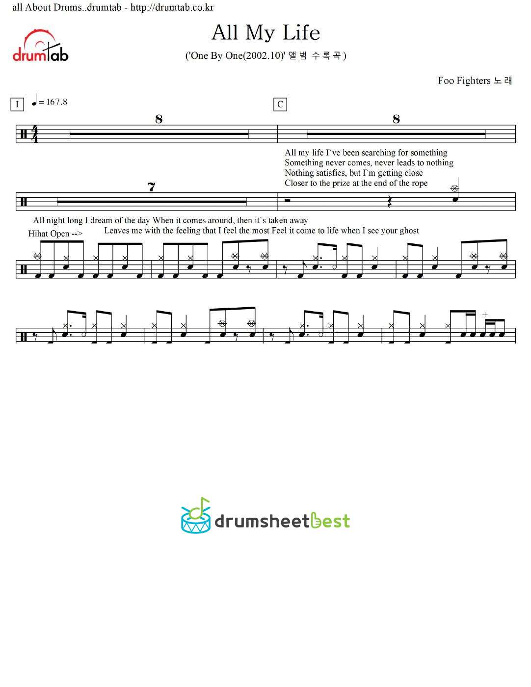 All My Life preview page 1