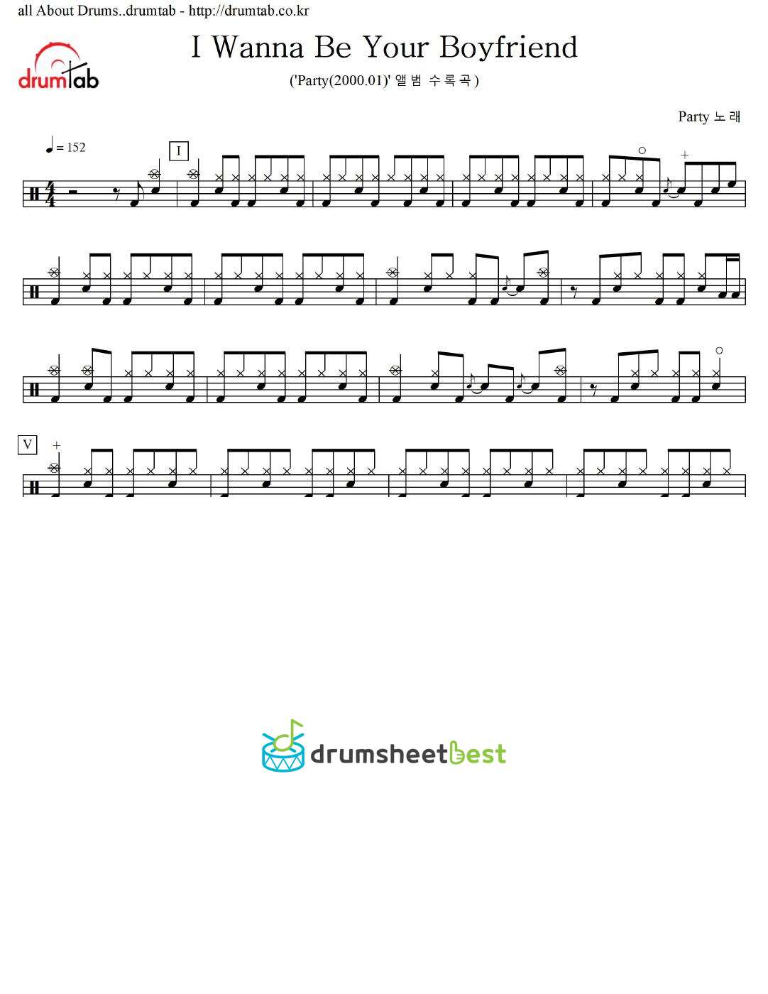 I Wanna Be Your Boyfriend preview page 1