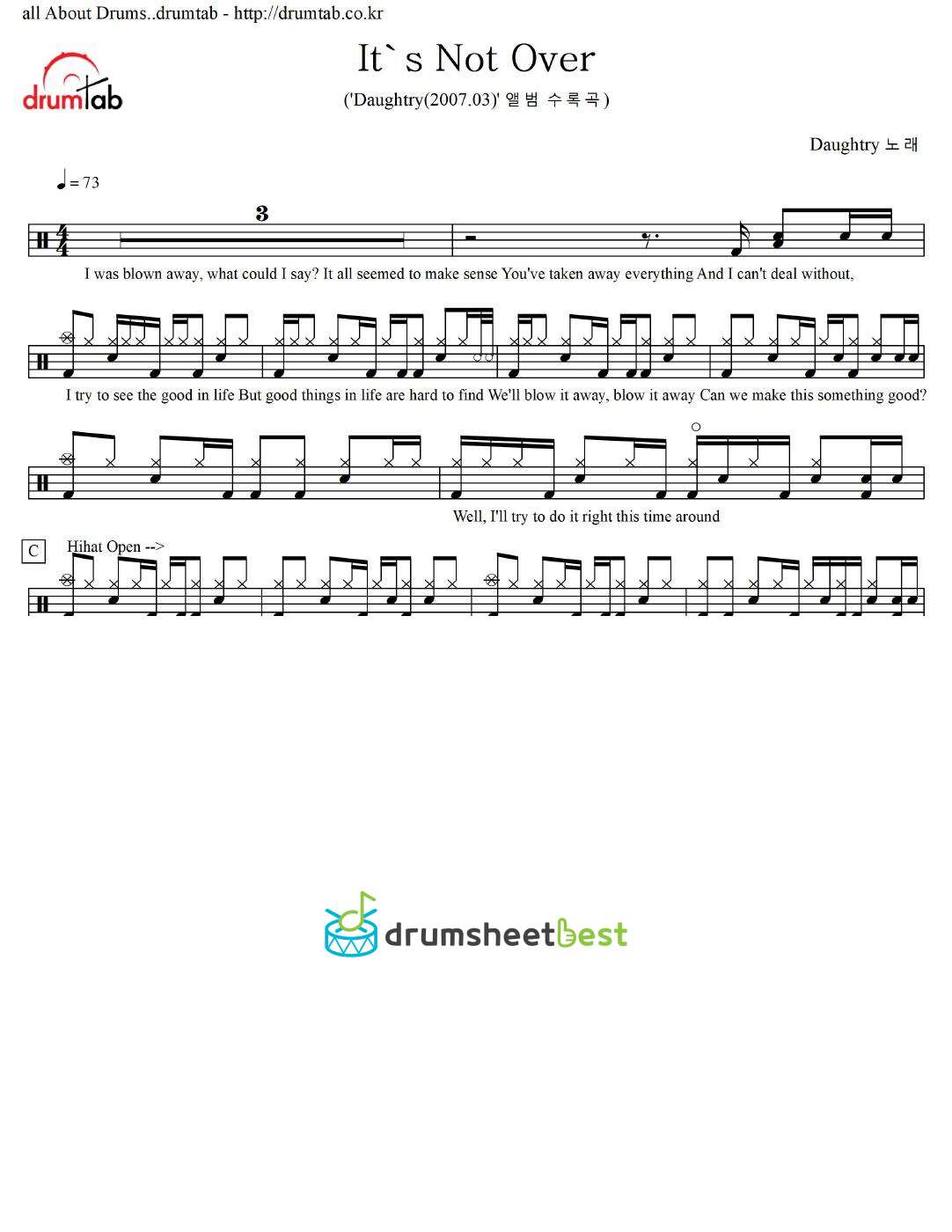 It's Not Over preview page 1