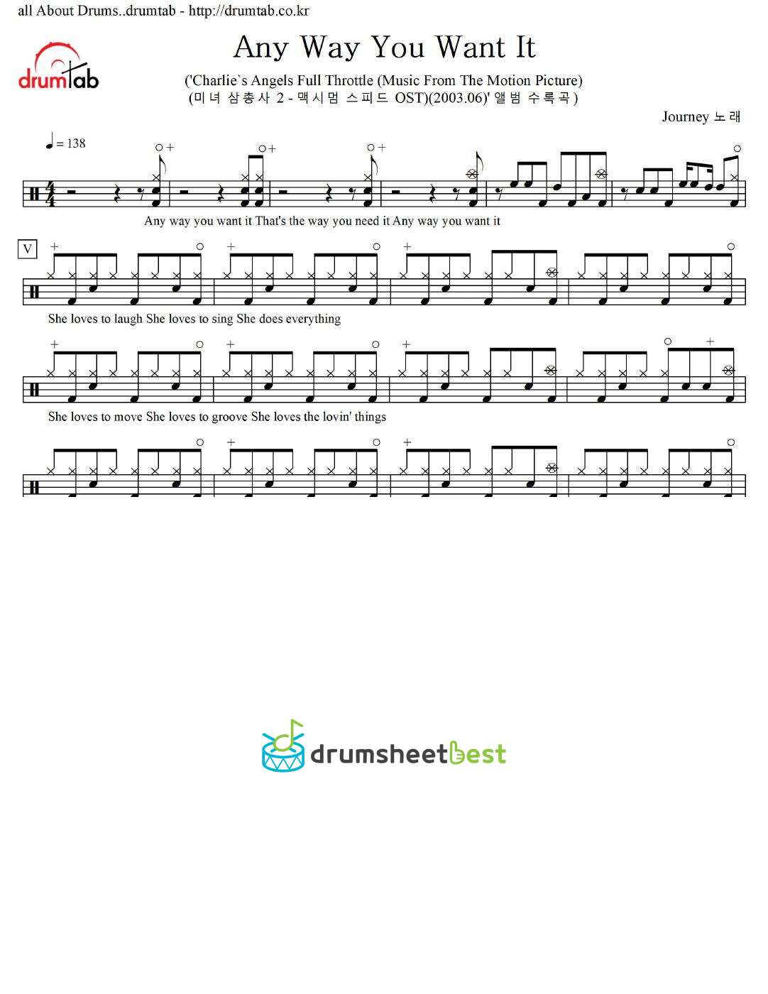 Any Way You Want It preview page 1