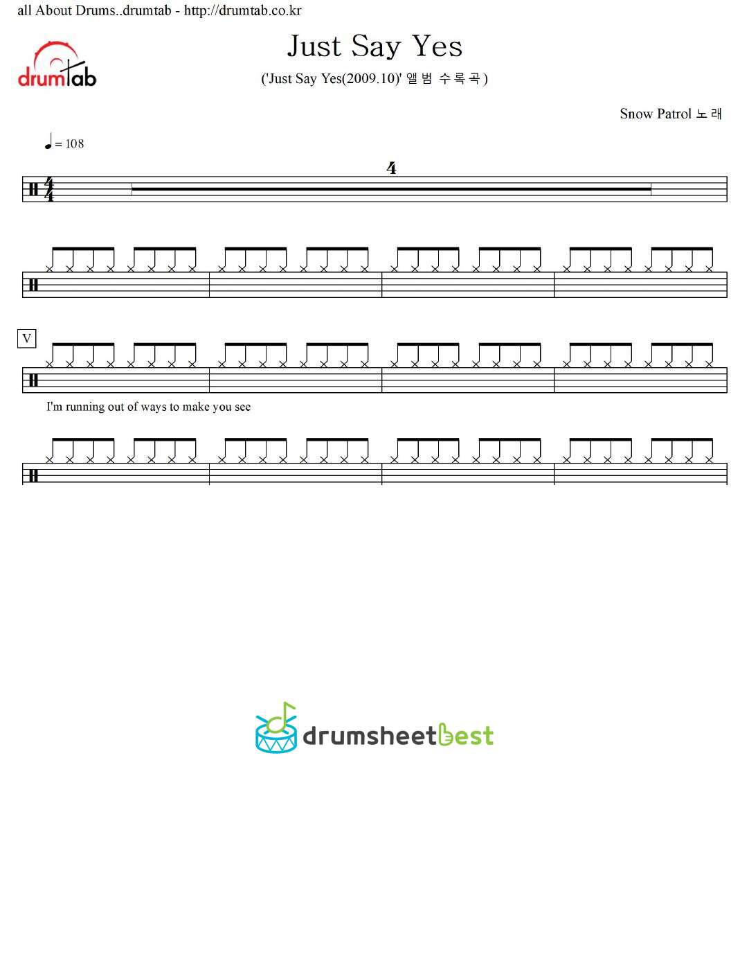 Just Say Yes preview page 1