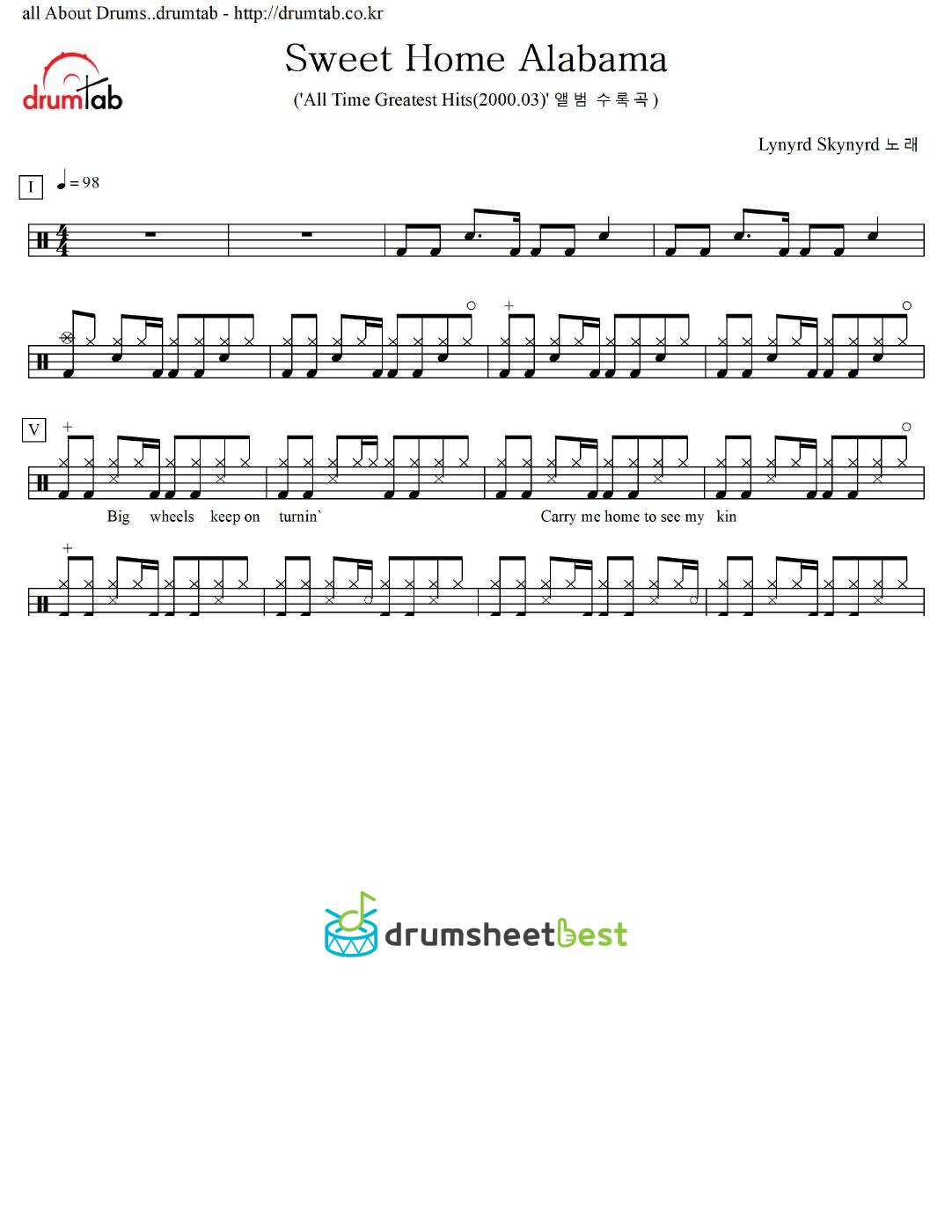 Sweet Home Alabama preview page 1