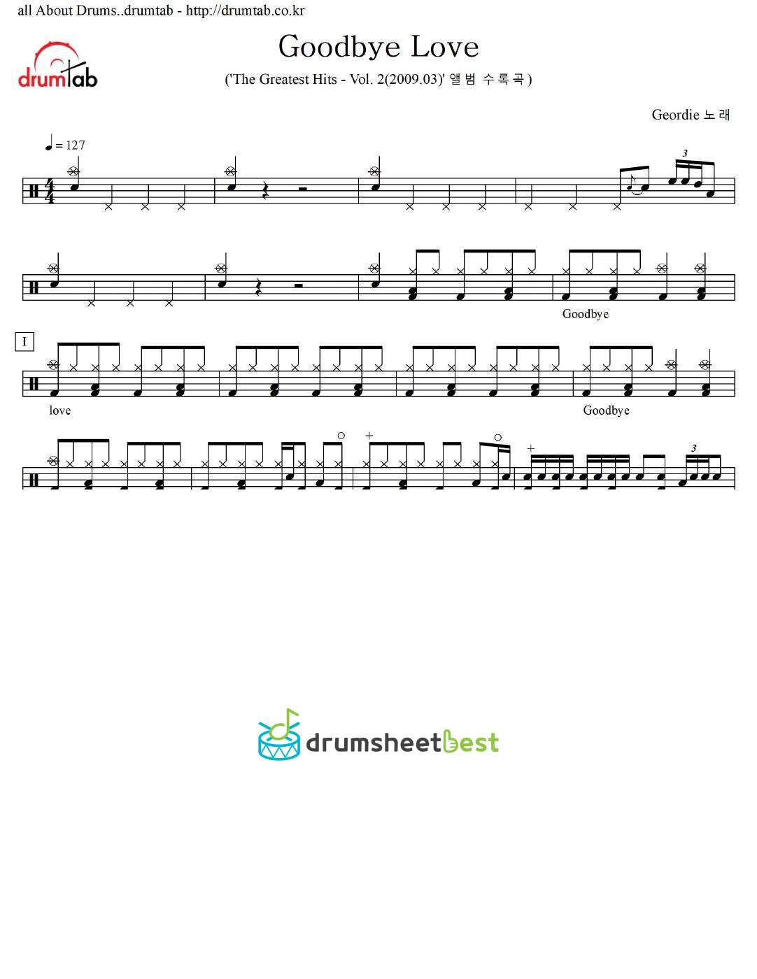 Goodbye Love preview page 1