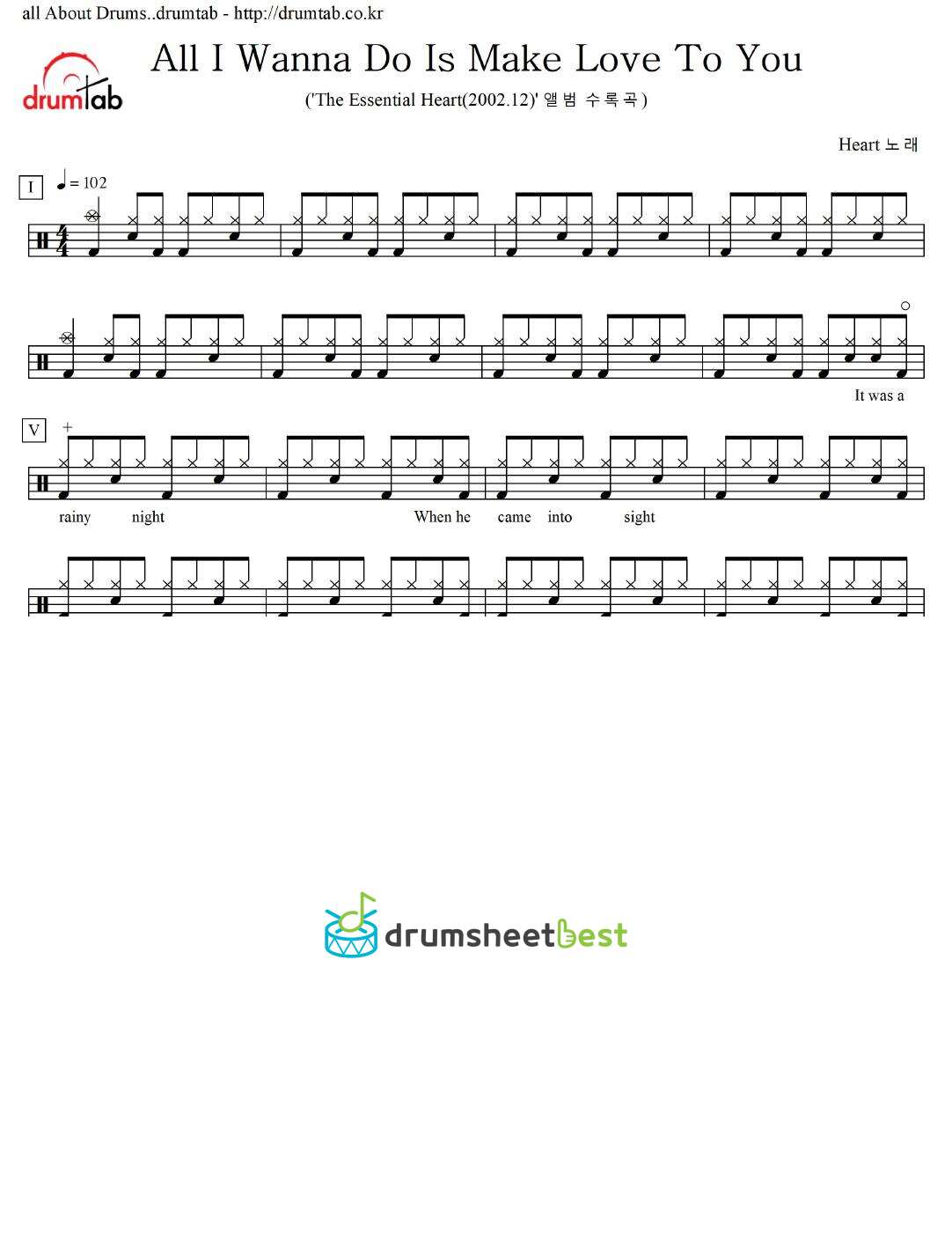 All I Wanna Do Is Make Love To You preview page 1