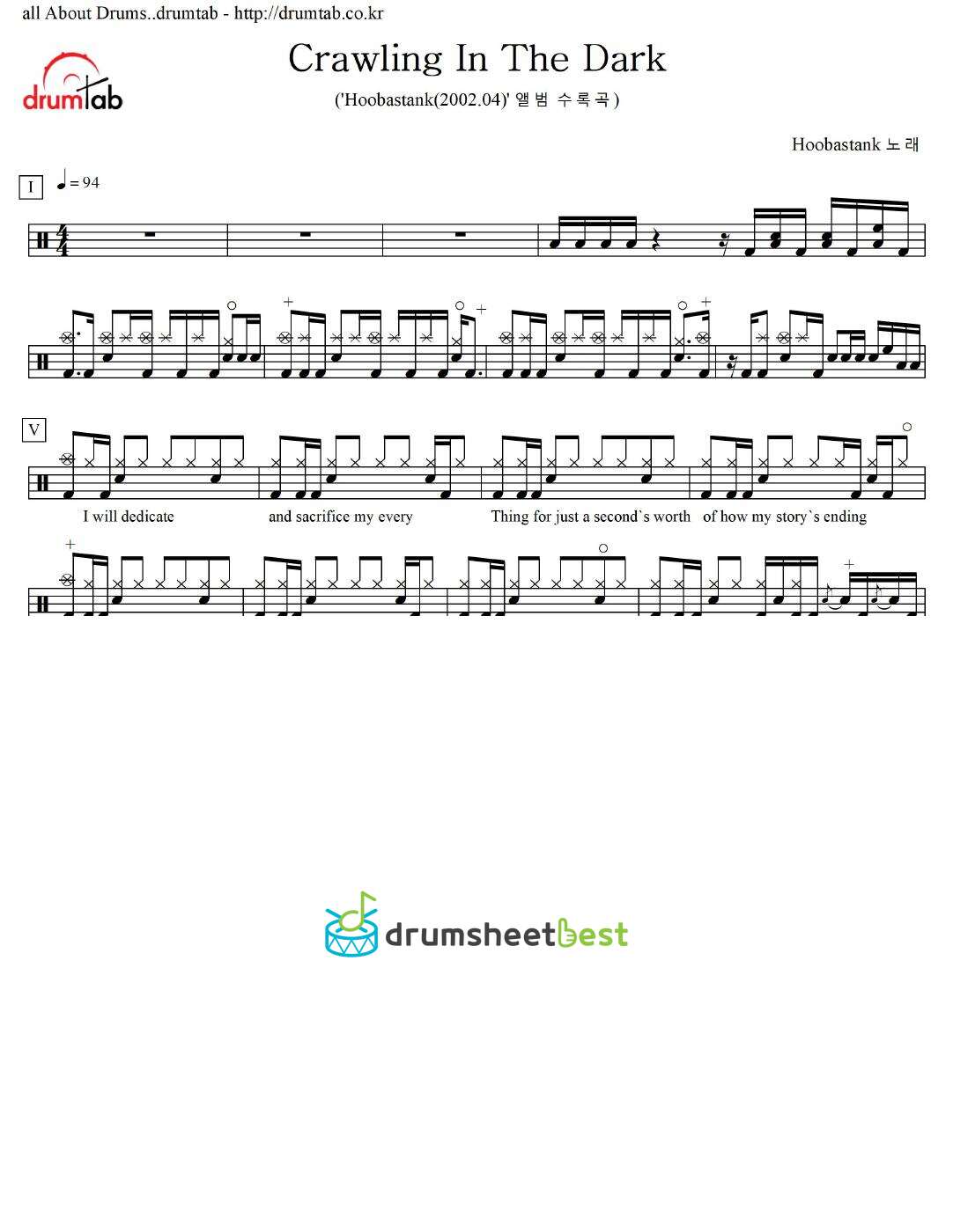 Crawling In The Dark preview page 1