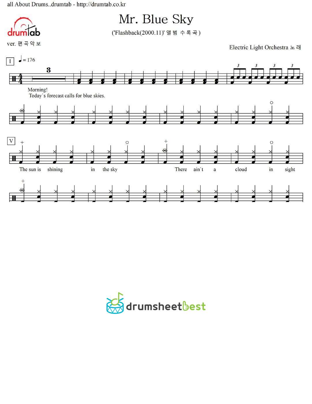 Mr Blue Sky preview page 1