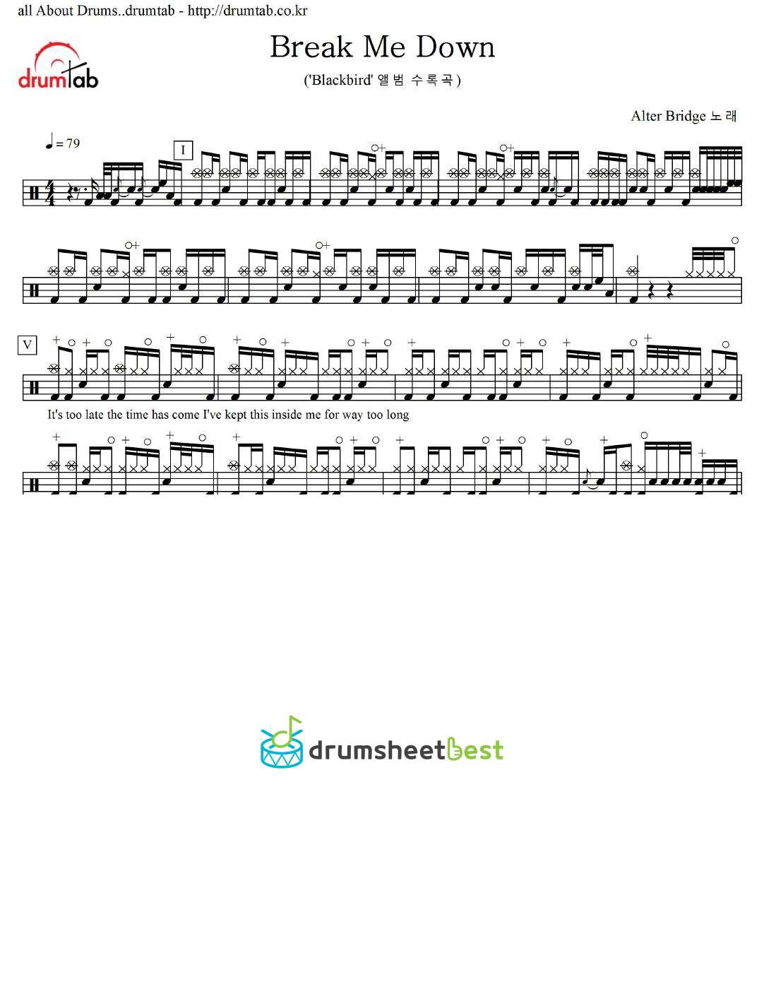 Break Me Down preview page 1