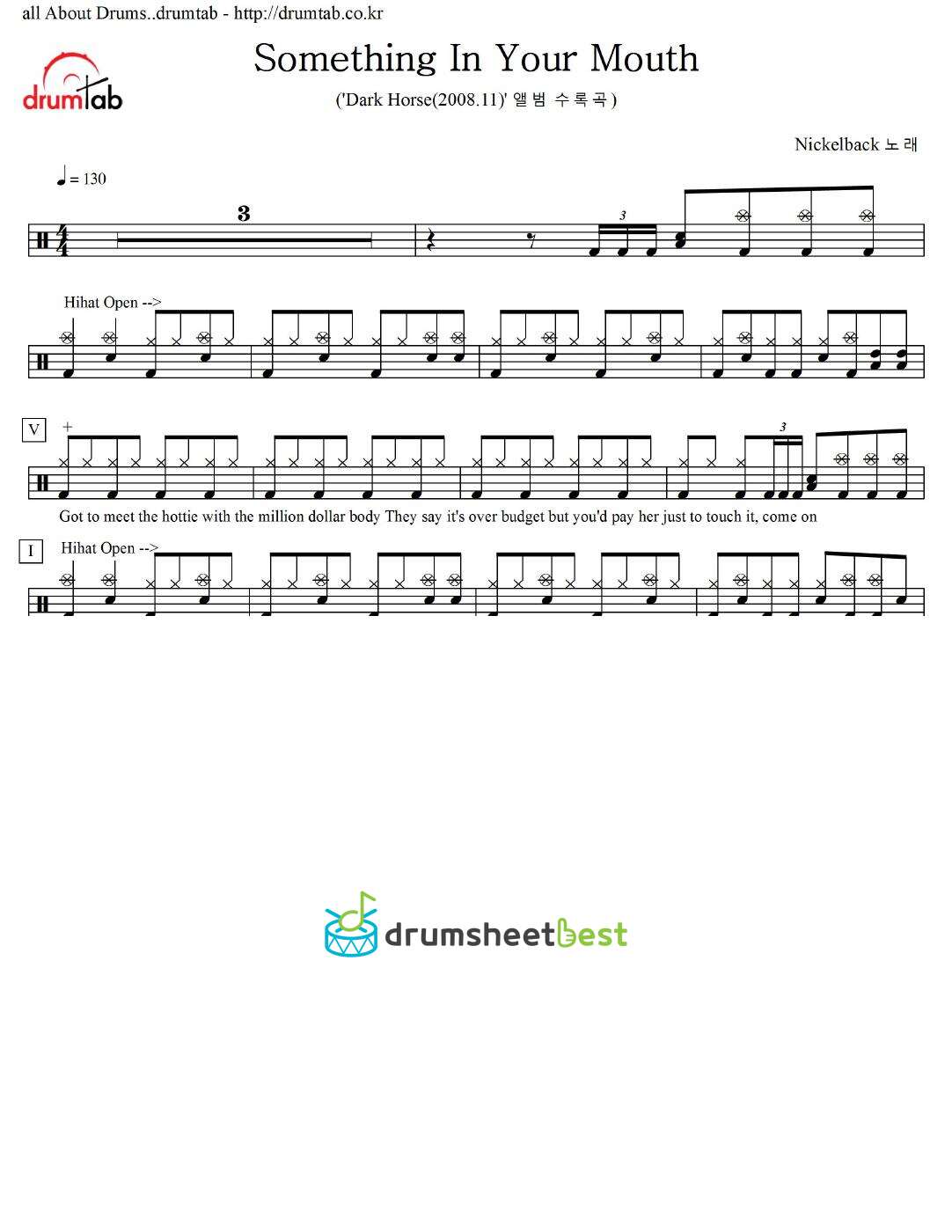 Something In Your Mouth preview page 1