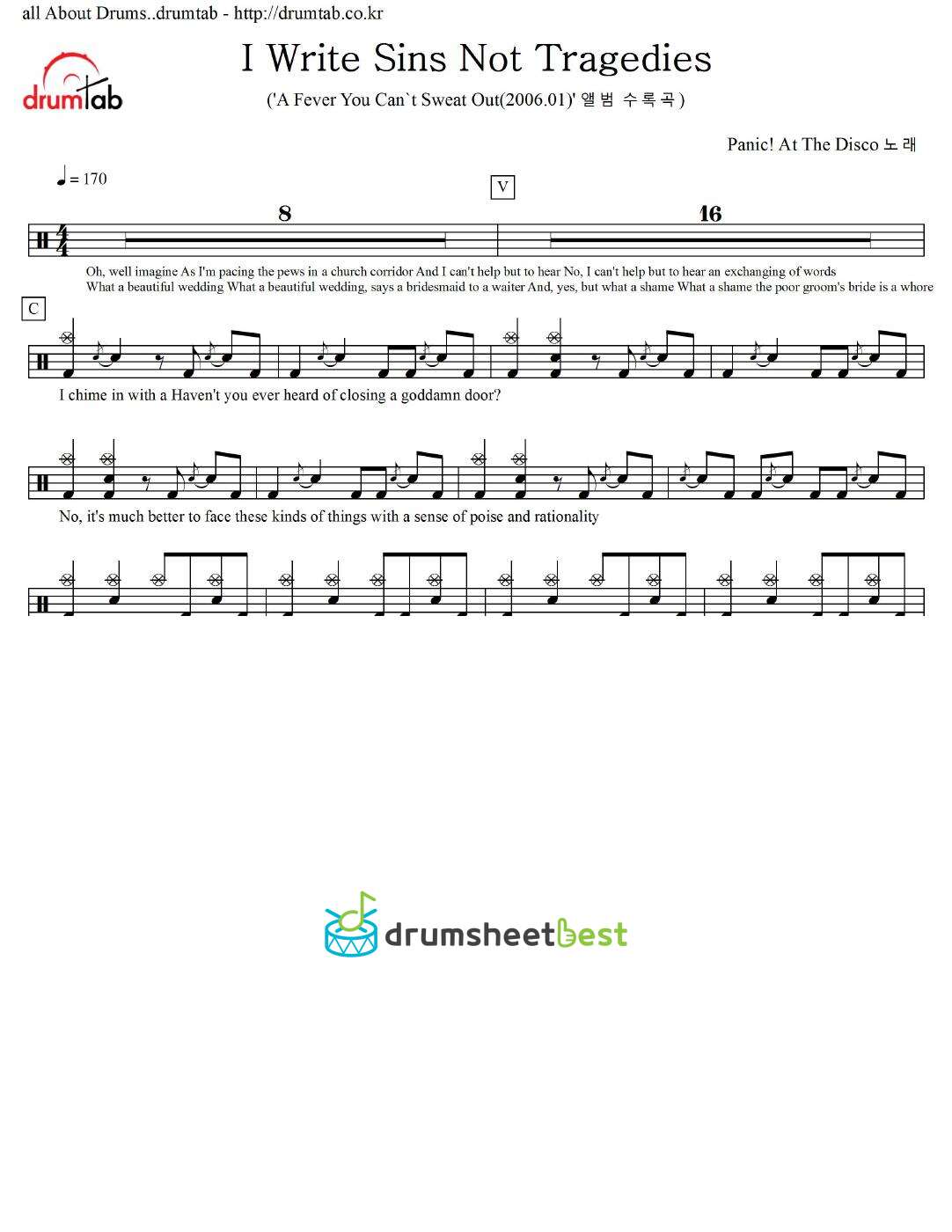 I Write Sins Not Tragedies preview page 1