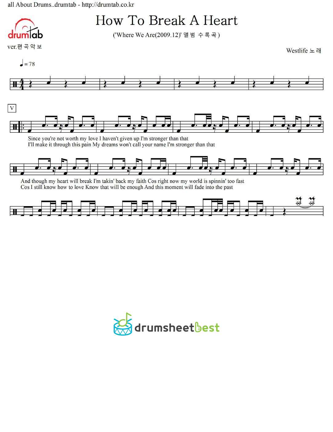 How To Break A Heart preview page 1