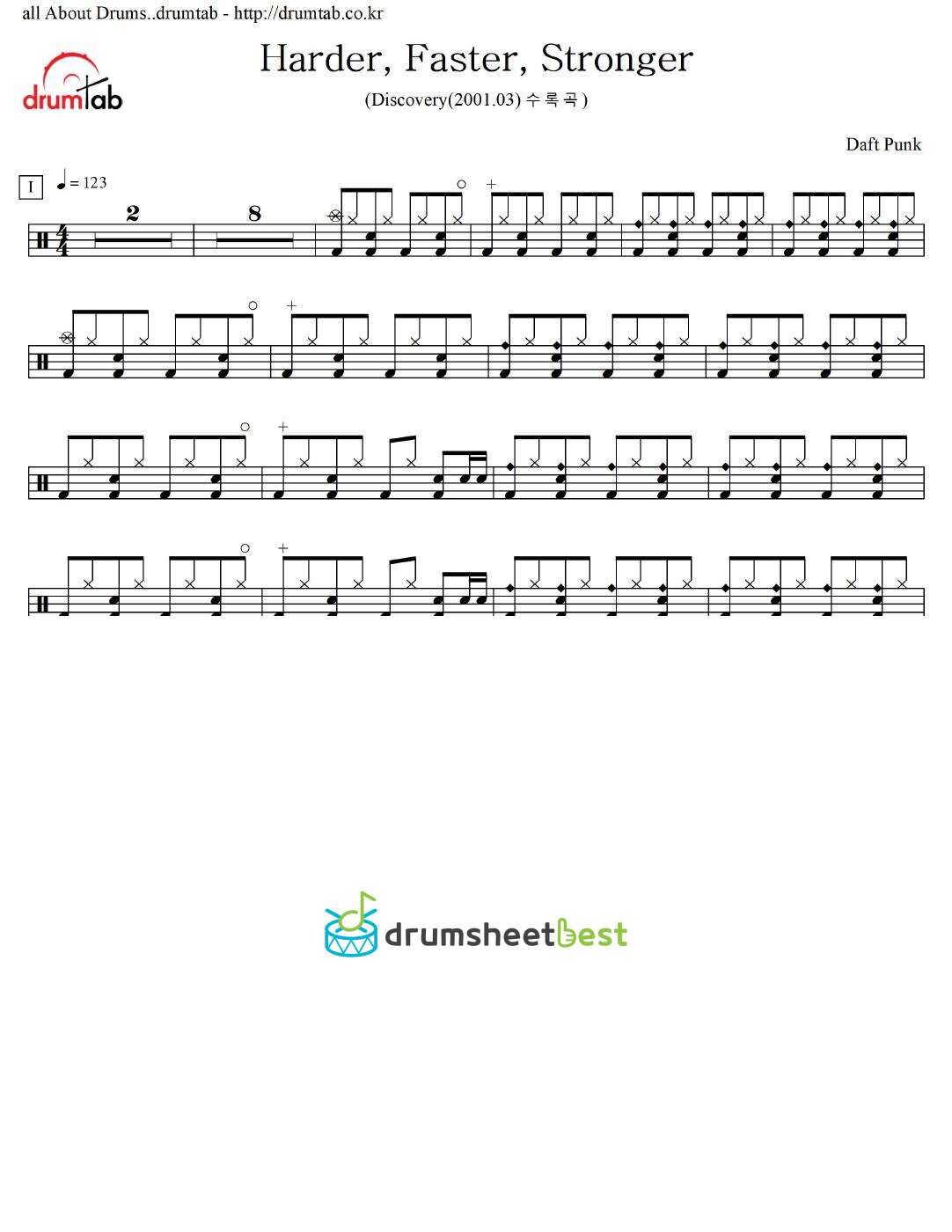 Harder, Better, Faster, Stronger preview page 1