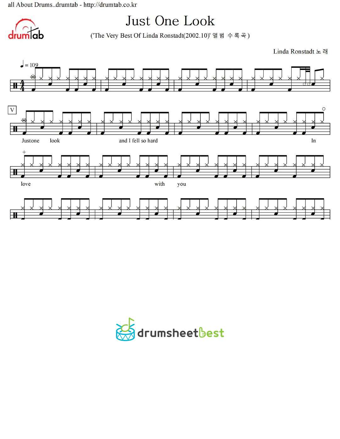 Just One Look preview page 1