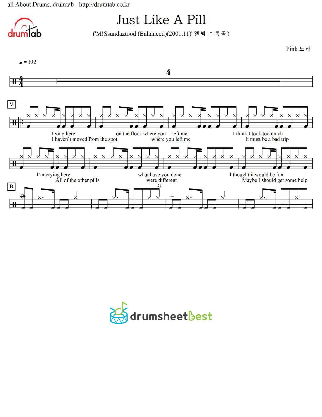 Just Like A Pill preview page 1