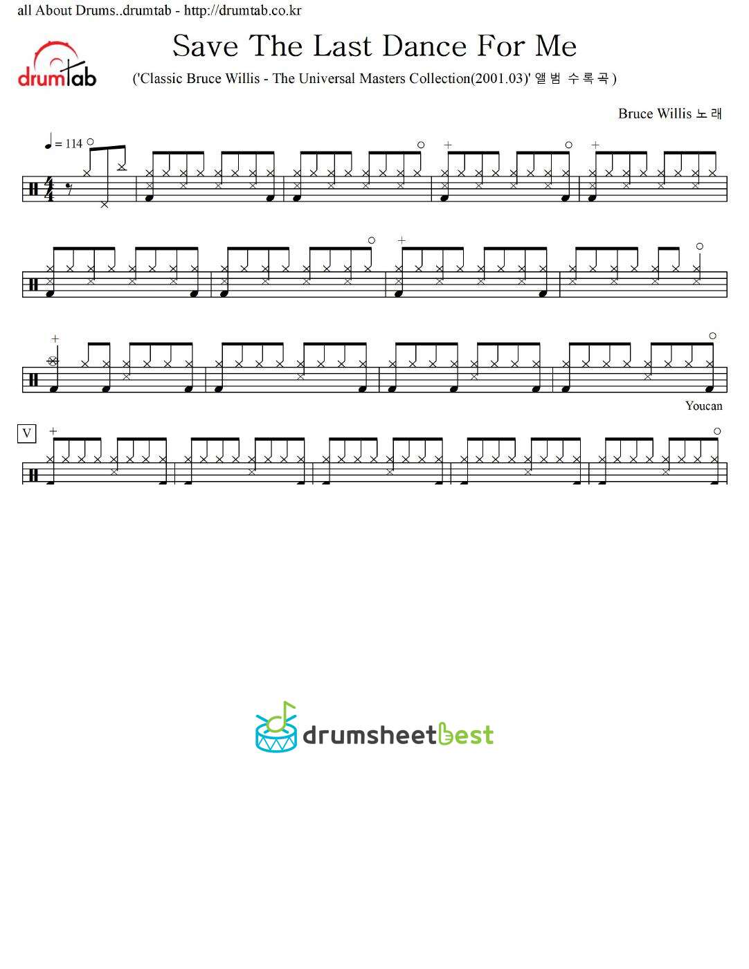 Save The Last Dance For Me preview page 1