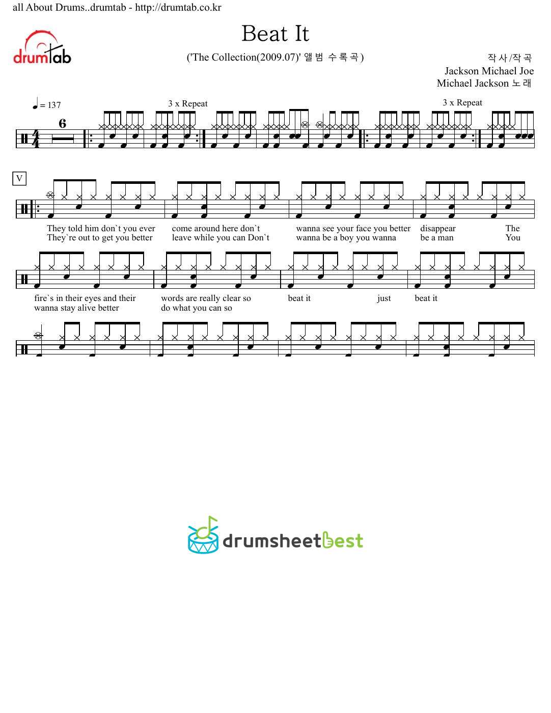 Beat It preview page 1