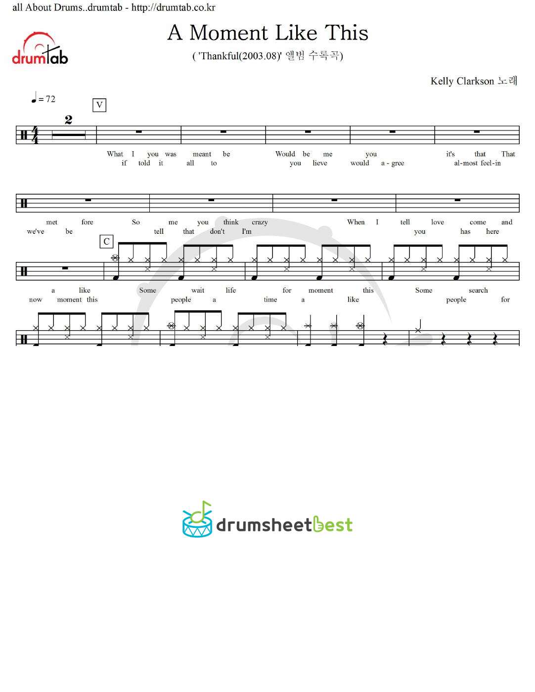 A Moment Like This preview page 1