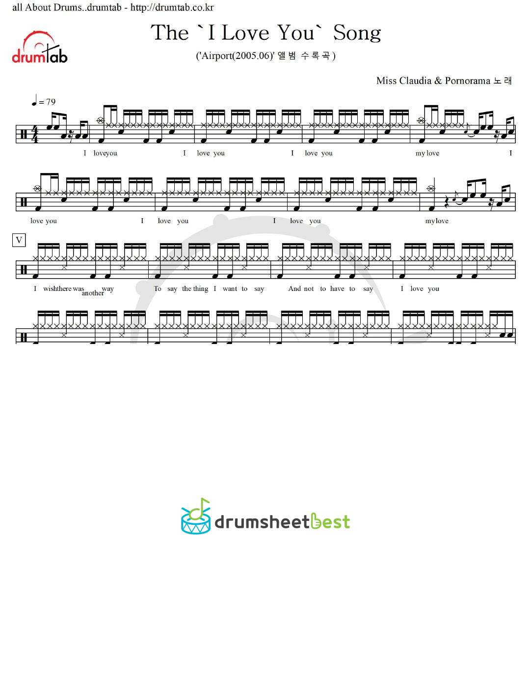 The 'I Love You' Song preview page 1