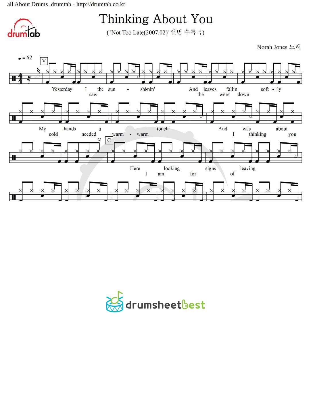 Thinking About You preview page 1