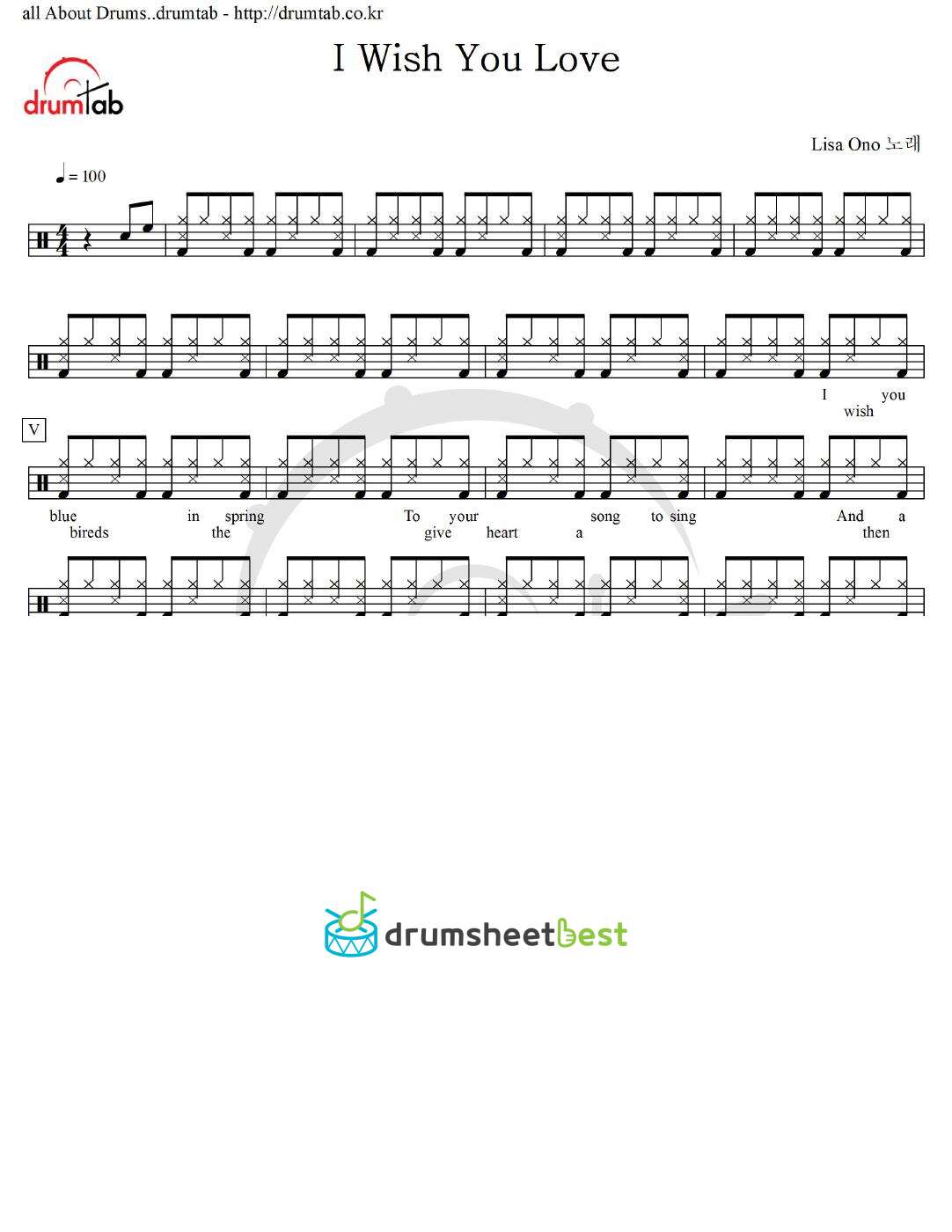 I Wish You Love preview page 1