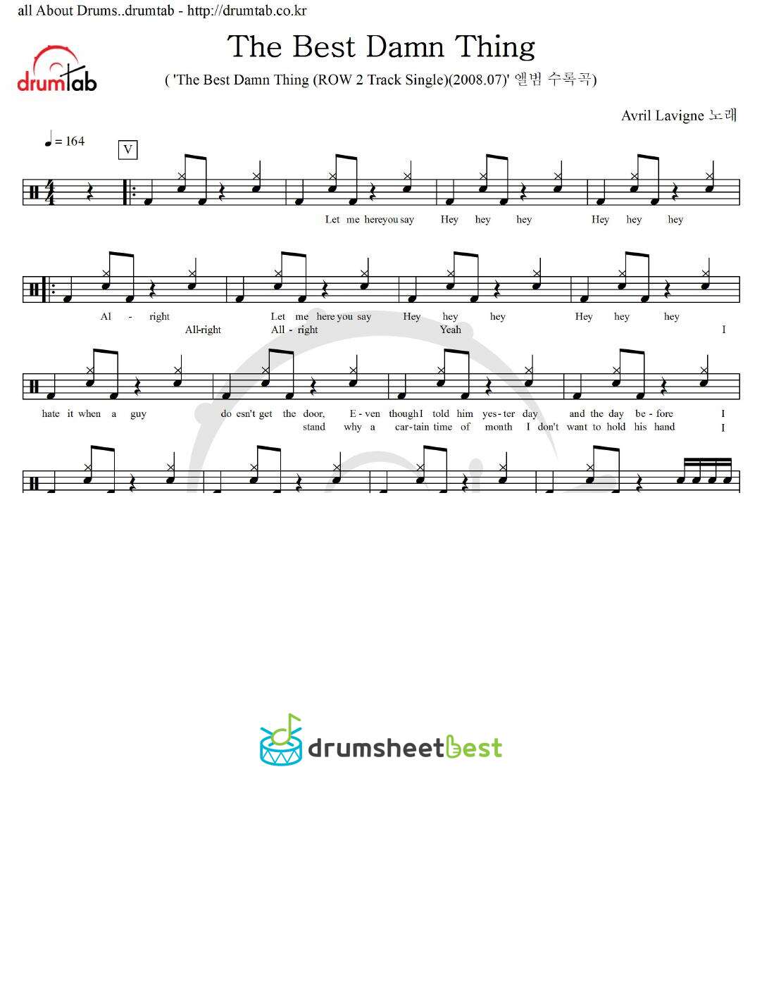 The Best Damn Thing preview page 1