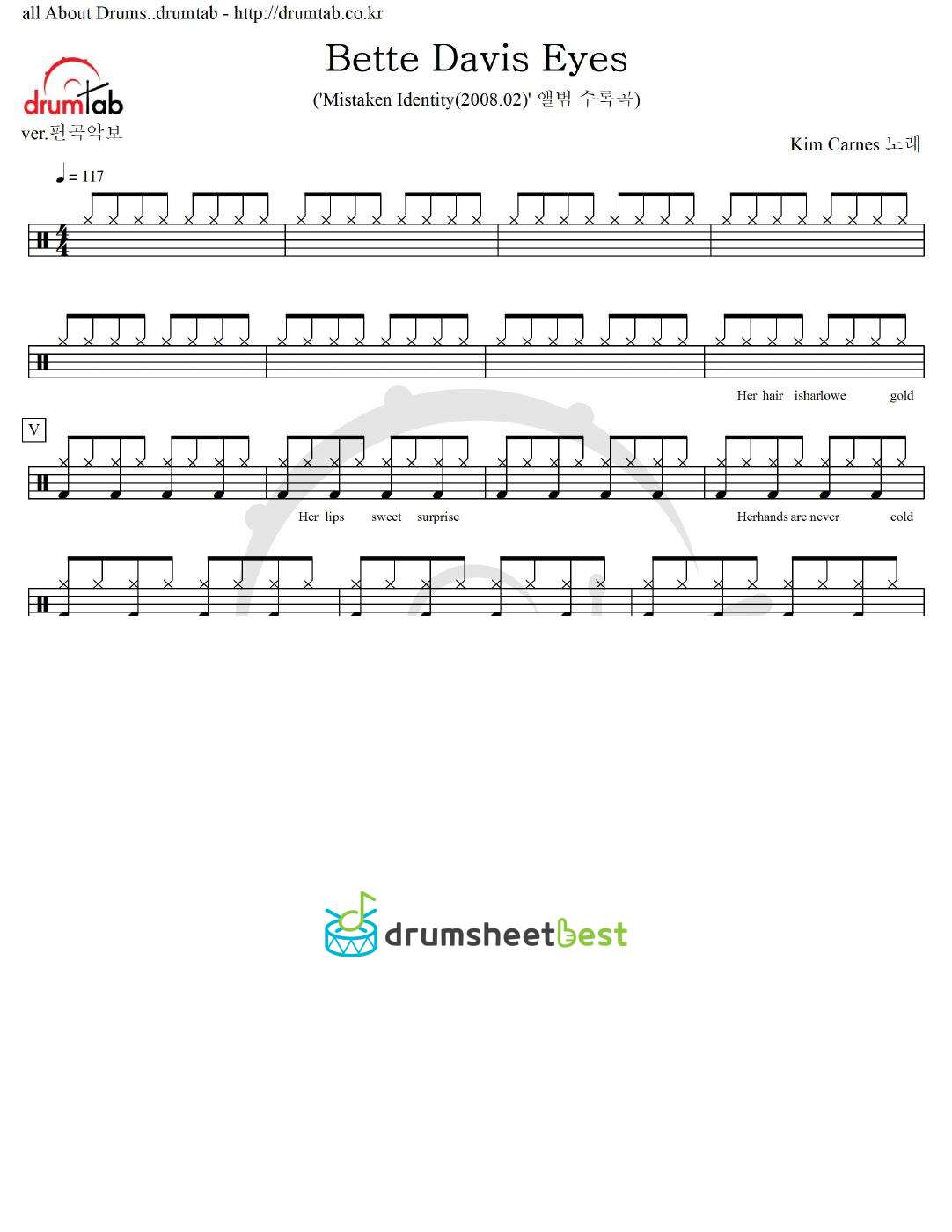 Bette Davis Eyes preview page 1