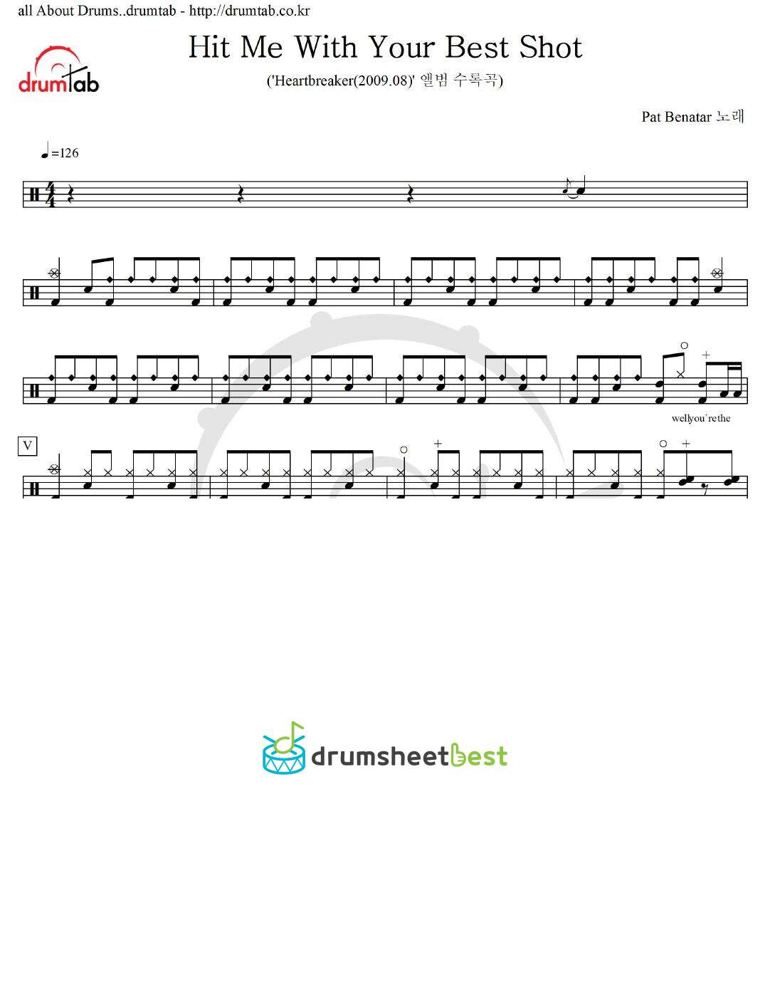 Hit Me With Your Best Shot preview page 1