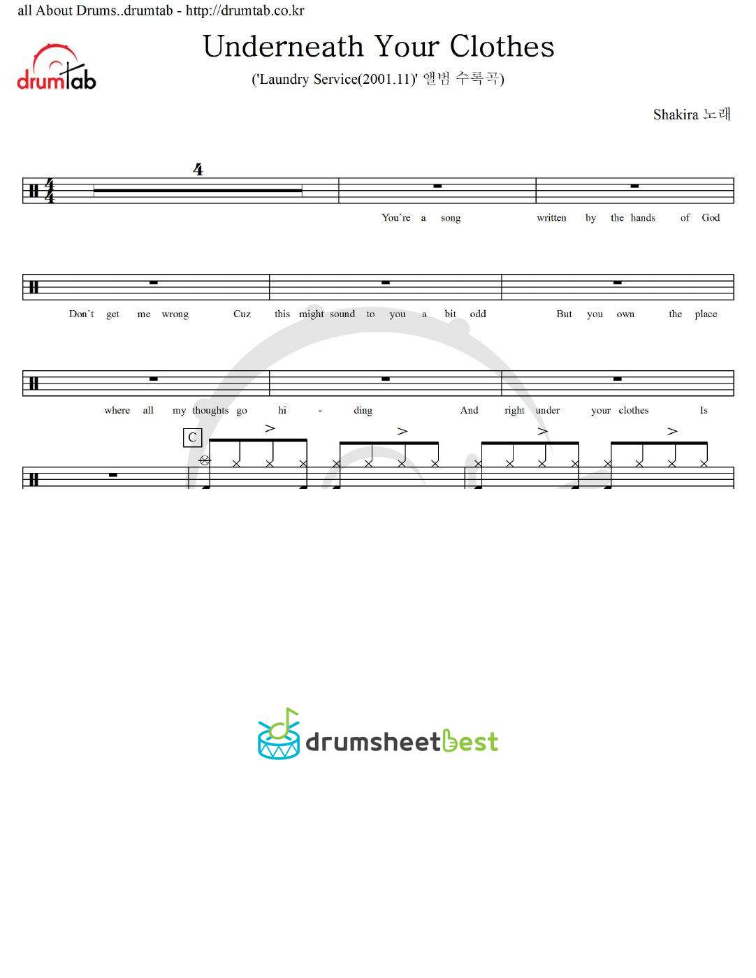 Underneath Your Clothes preview page 1