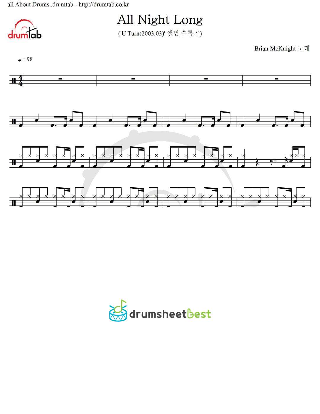 All Night Long preview page 1