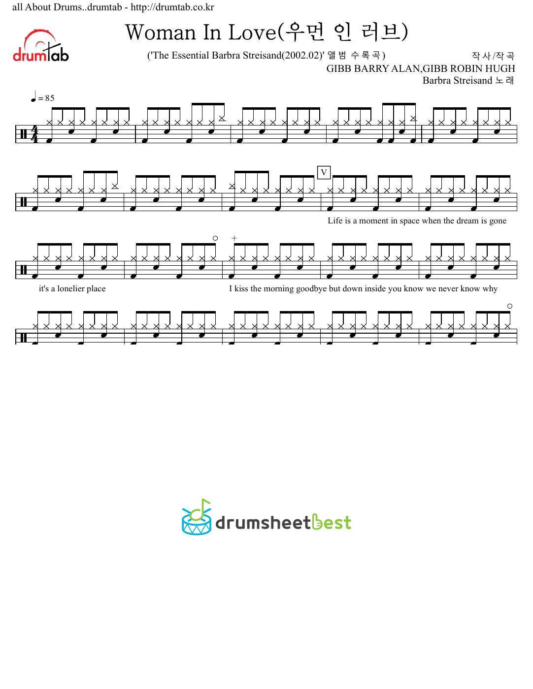 Woman In Love preview page 1