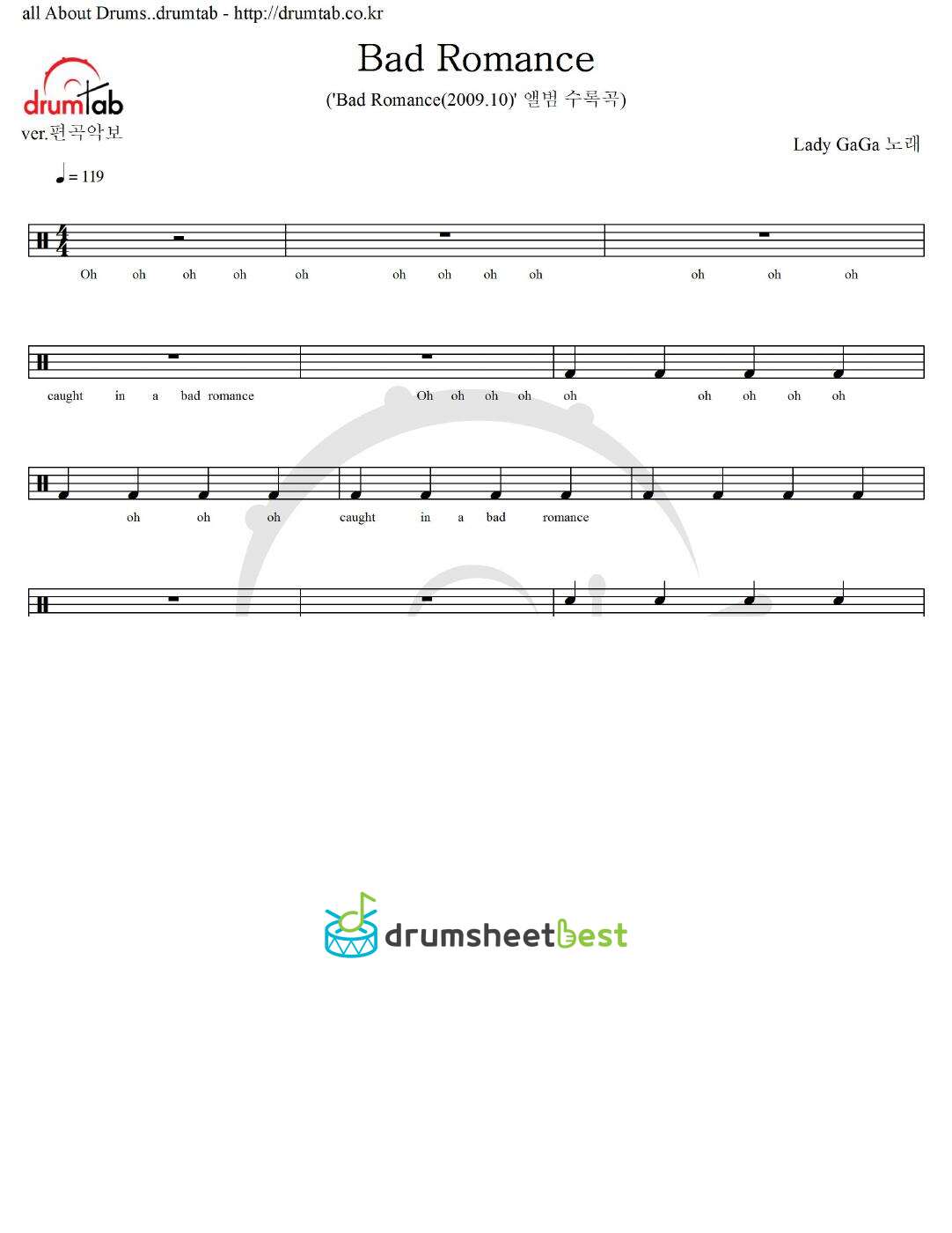 Bad Romance preview page 1