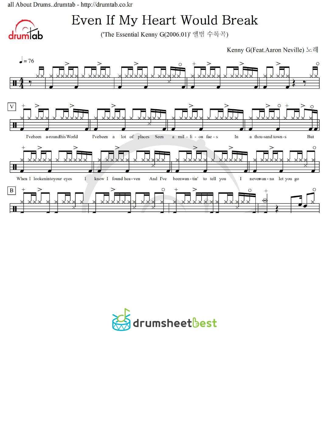 Even If My Heart Would Break preview page 1