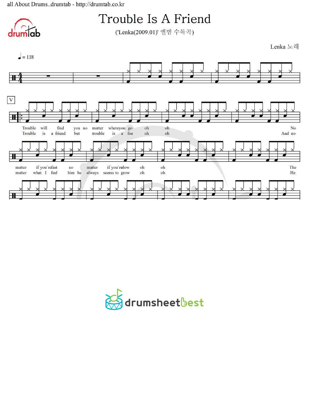 Trouble Is A Friend preview page 1