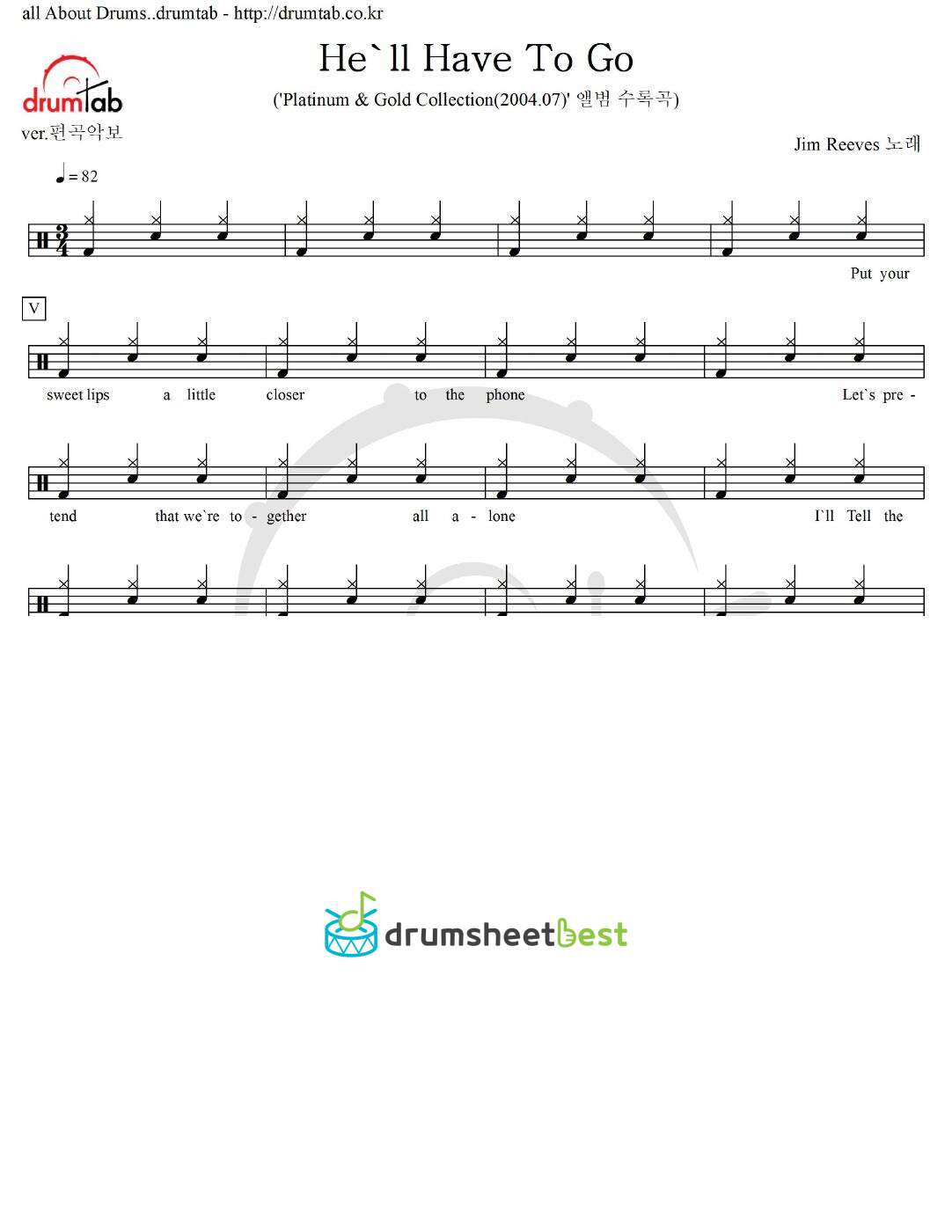 He'll Have To Go preview page 1