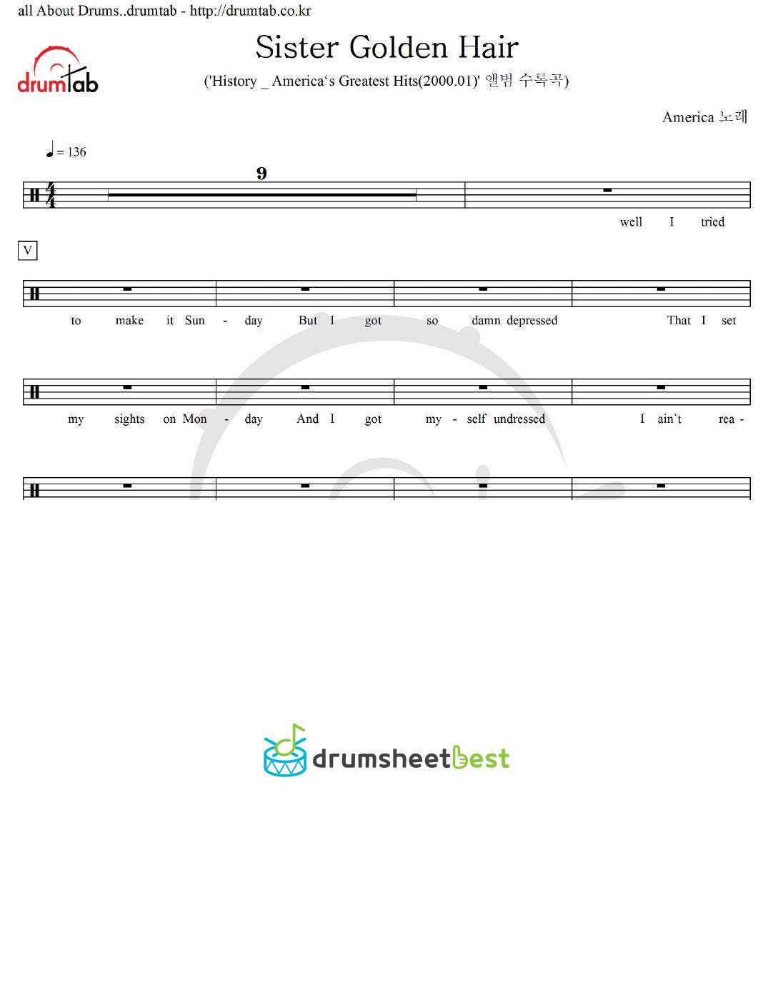 Sister Golden Hair preview page 1