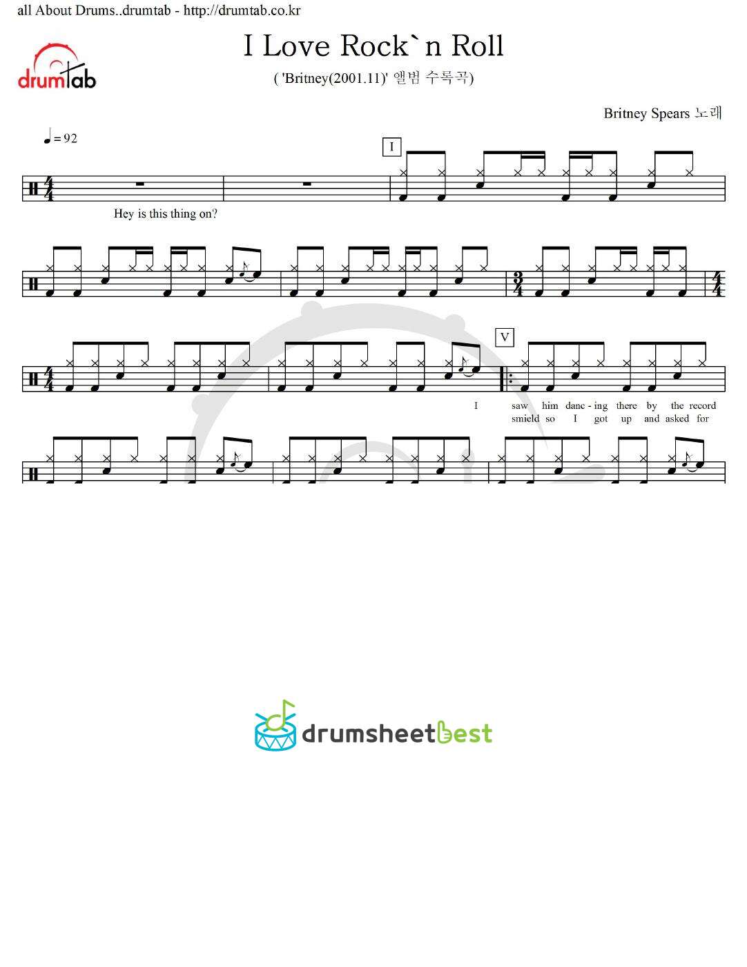 I Love Rock'n Roll preview page 1