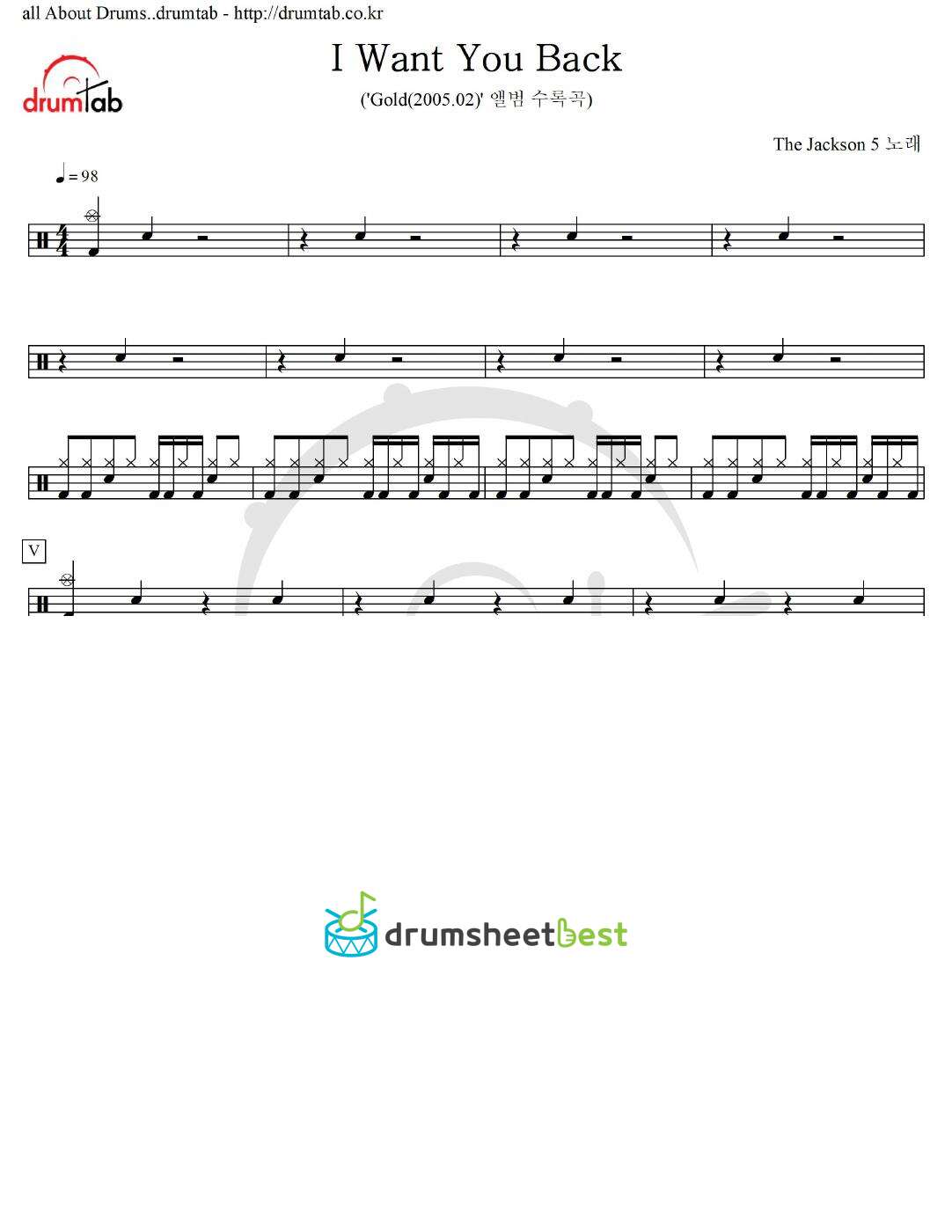 I Want You Back preview page 1