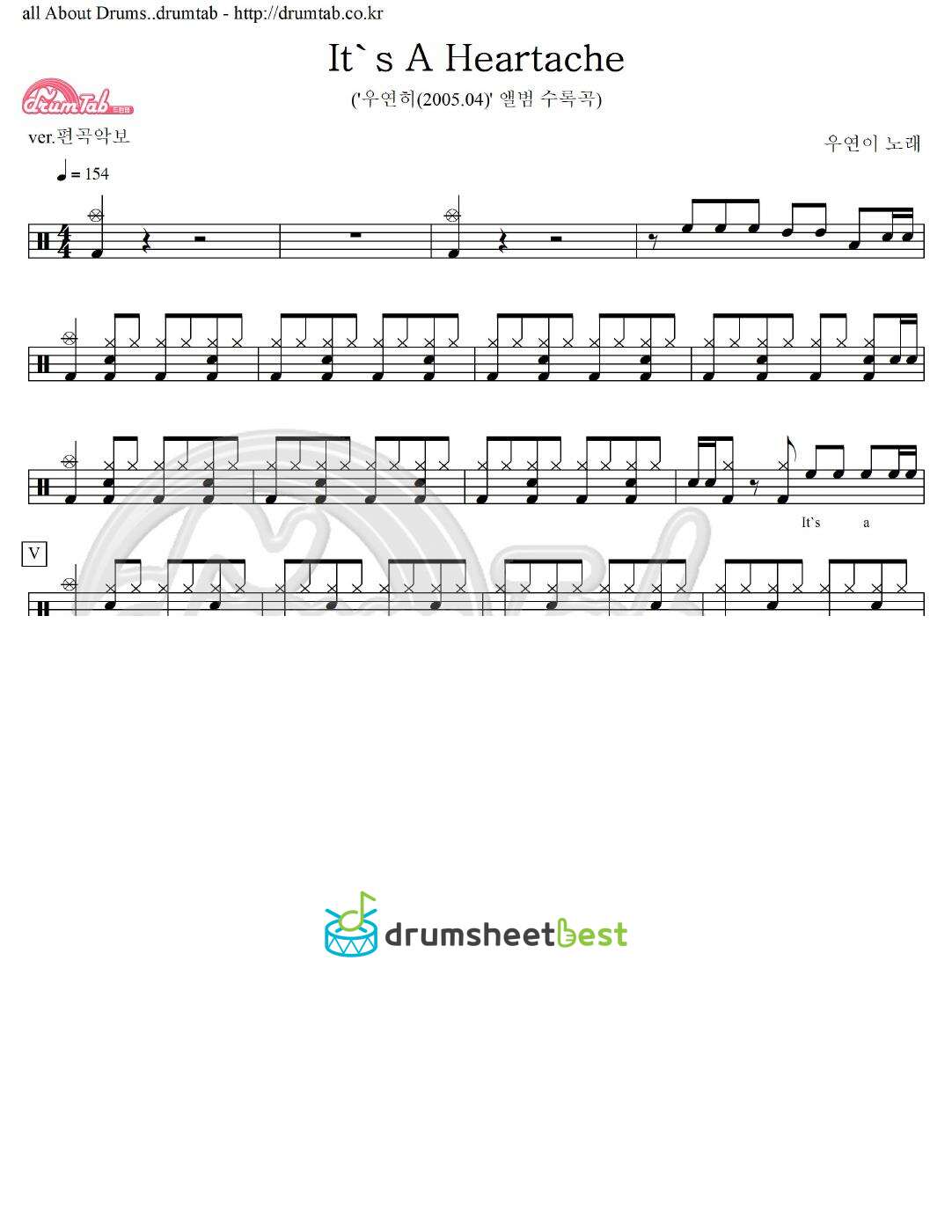 It's A Heartache preview page 1