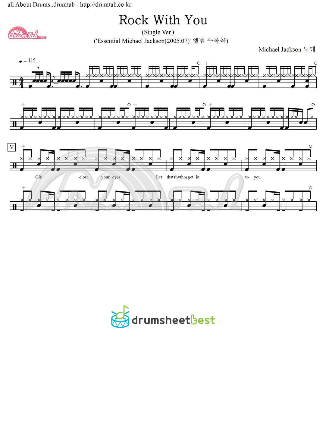 Rock With You (Single Ver.) preview page 1