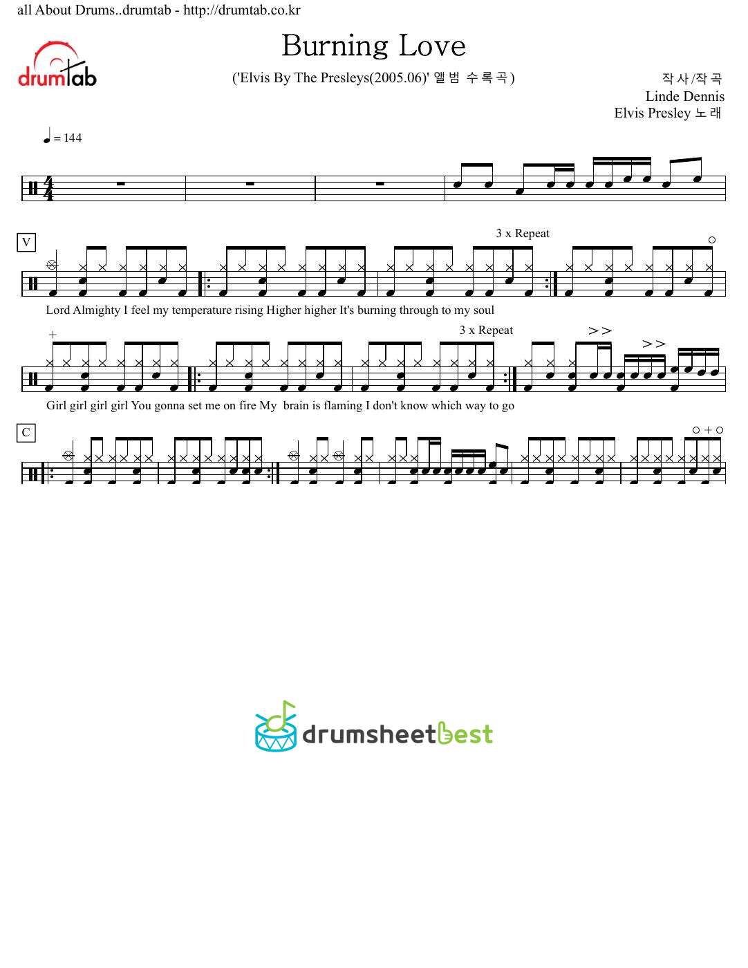 Burning Love preview page 1