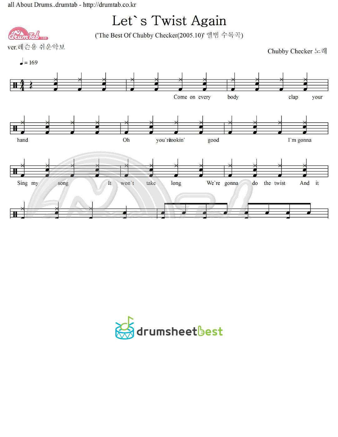 Let's Twist Again preview page 1