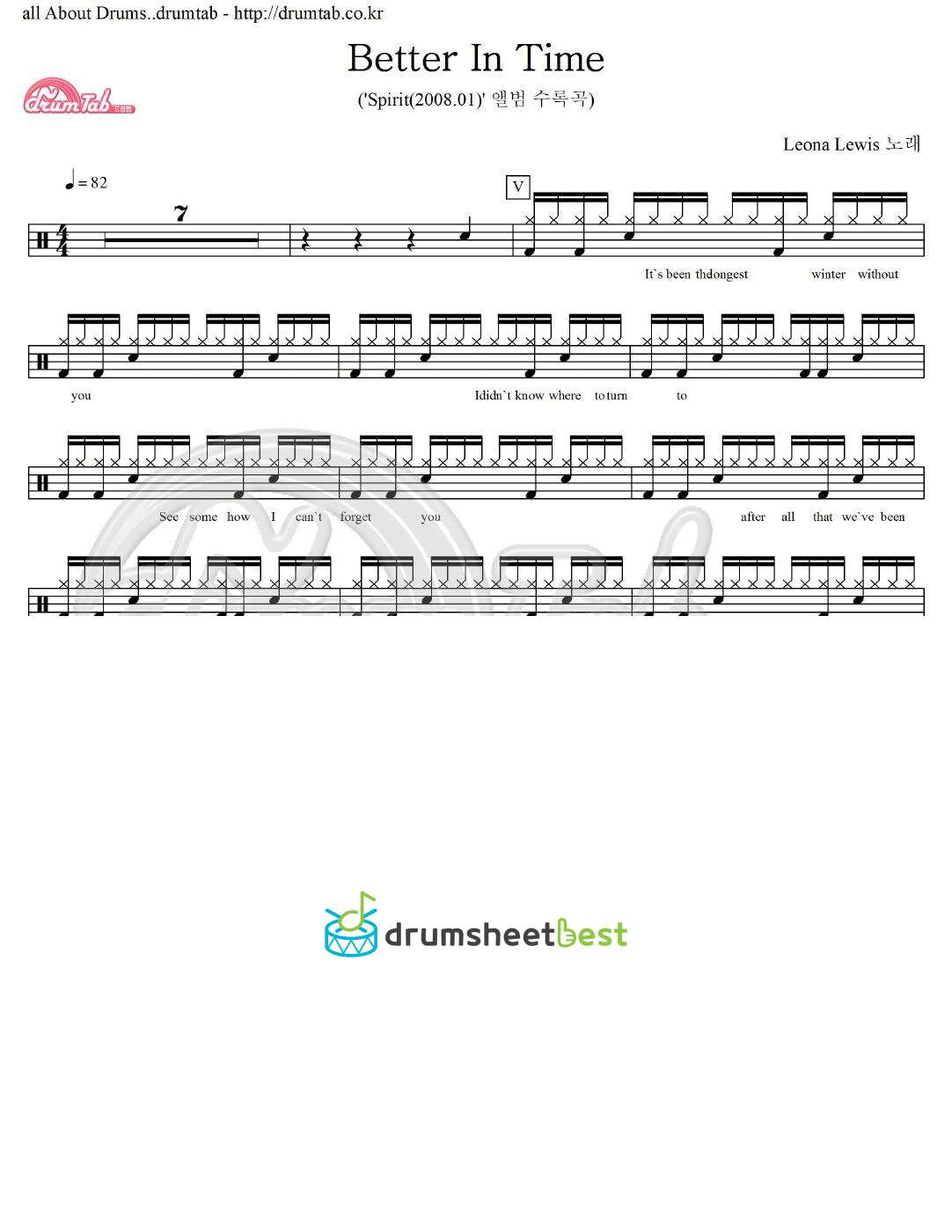 Better In Time preview page 1