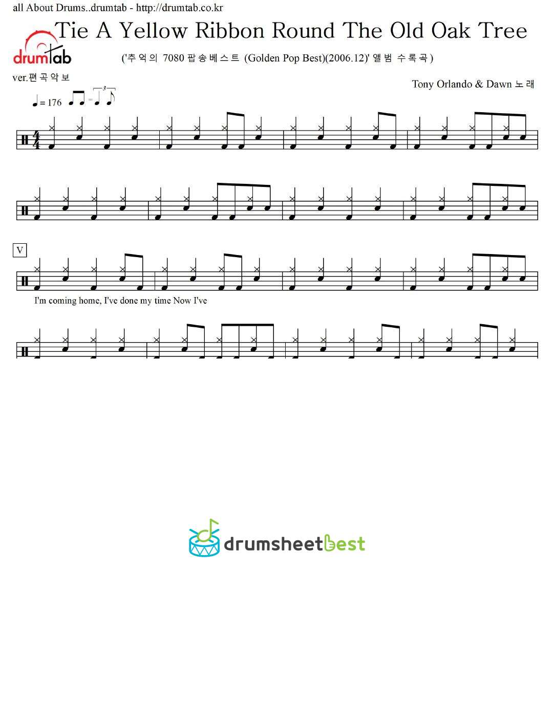 Tie A Yellow Ribbon Round The Old Oak Tree preview page 1