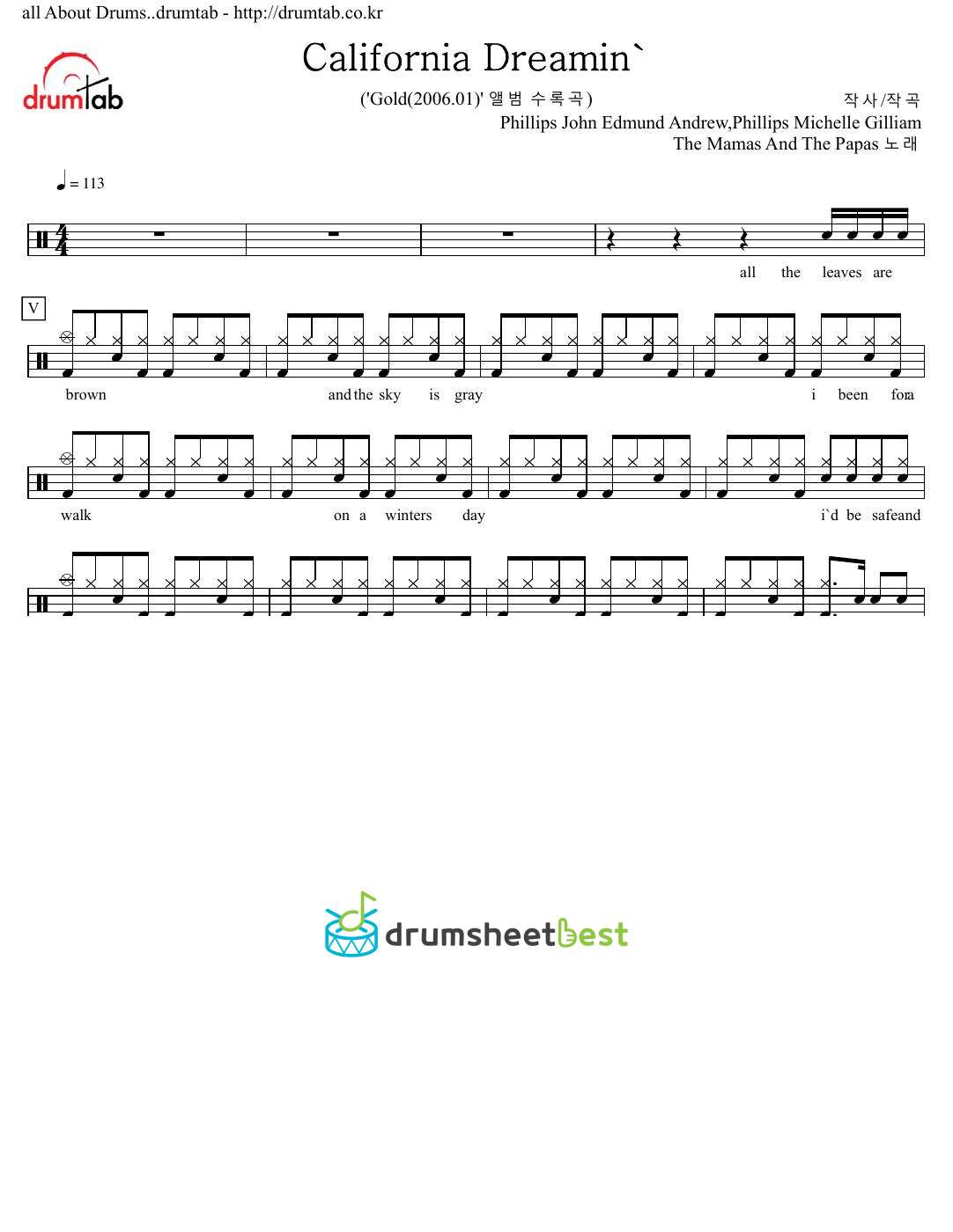 California Dreamin' preview page 1