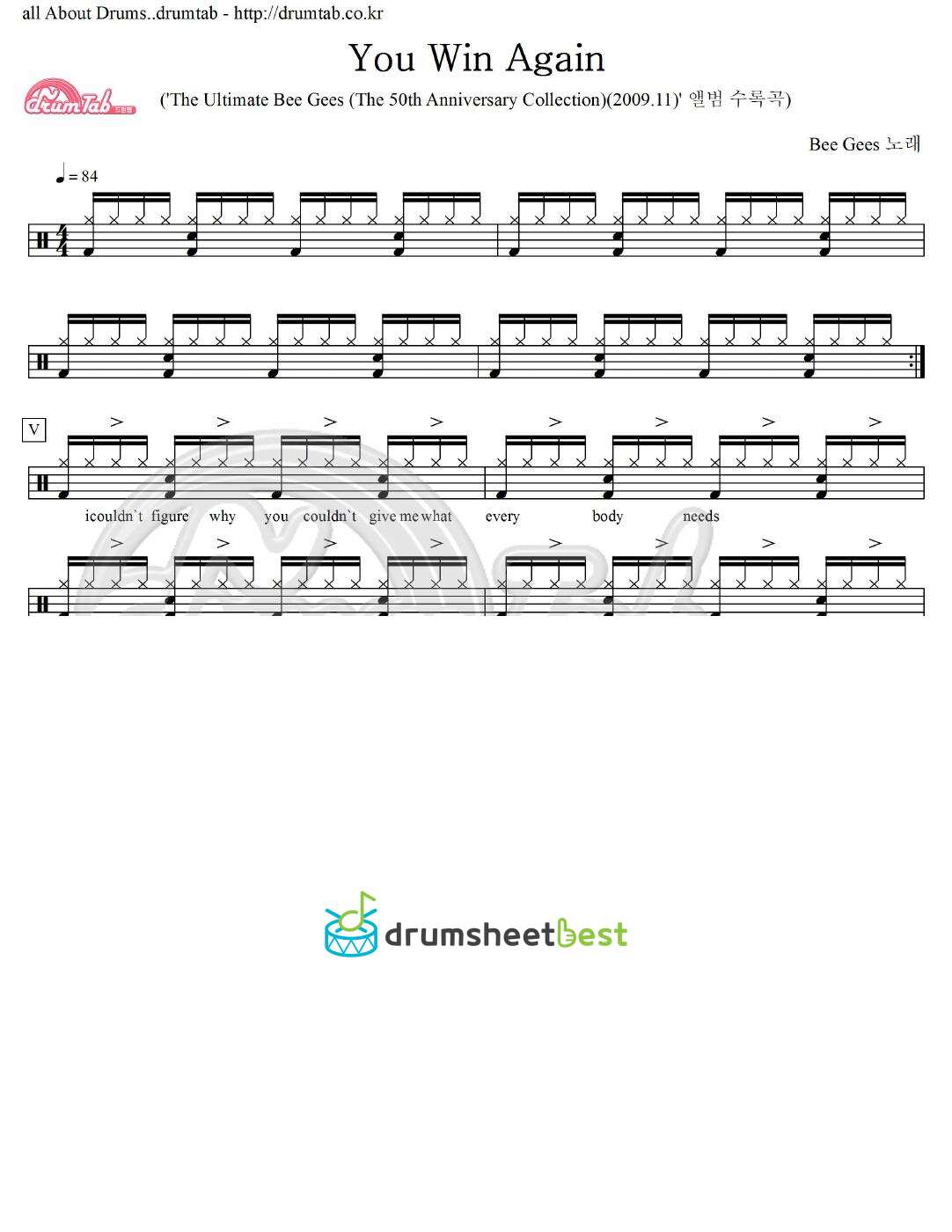 You Win Again preview page 1